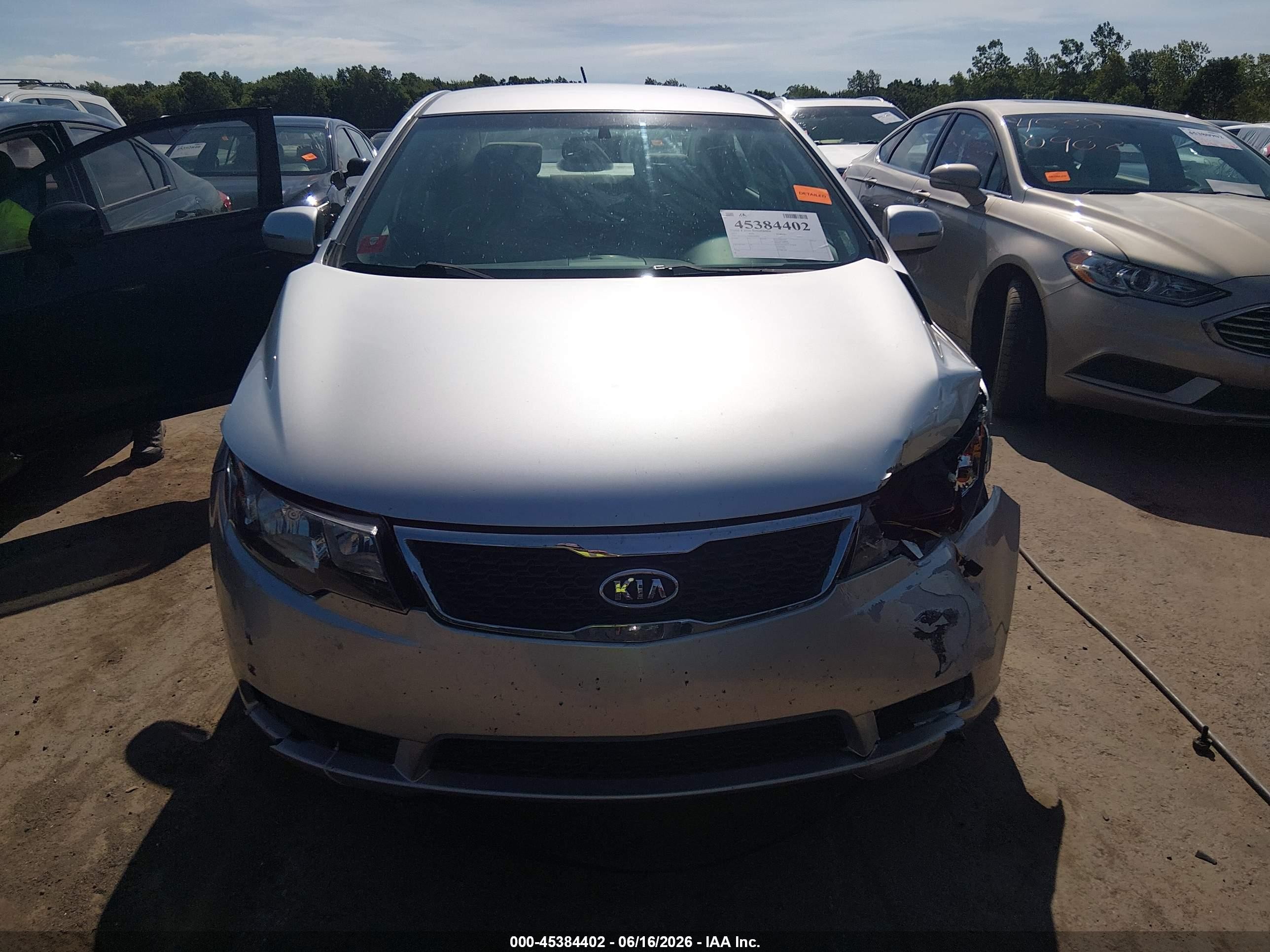 2011 Kia Forte Ex Серебряный vin: KNAFU4A20B5425825