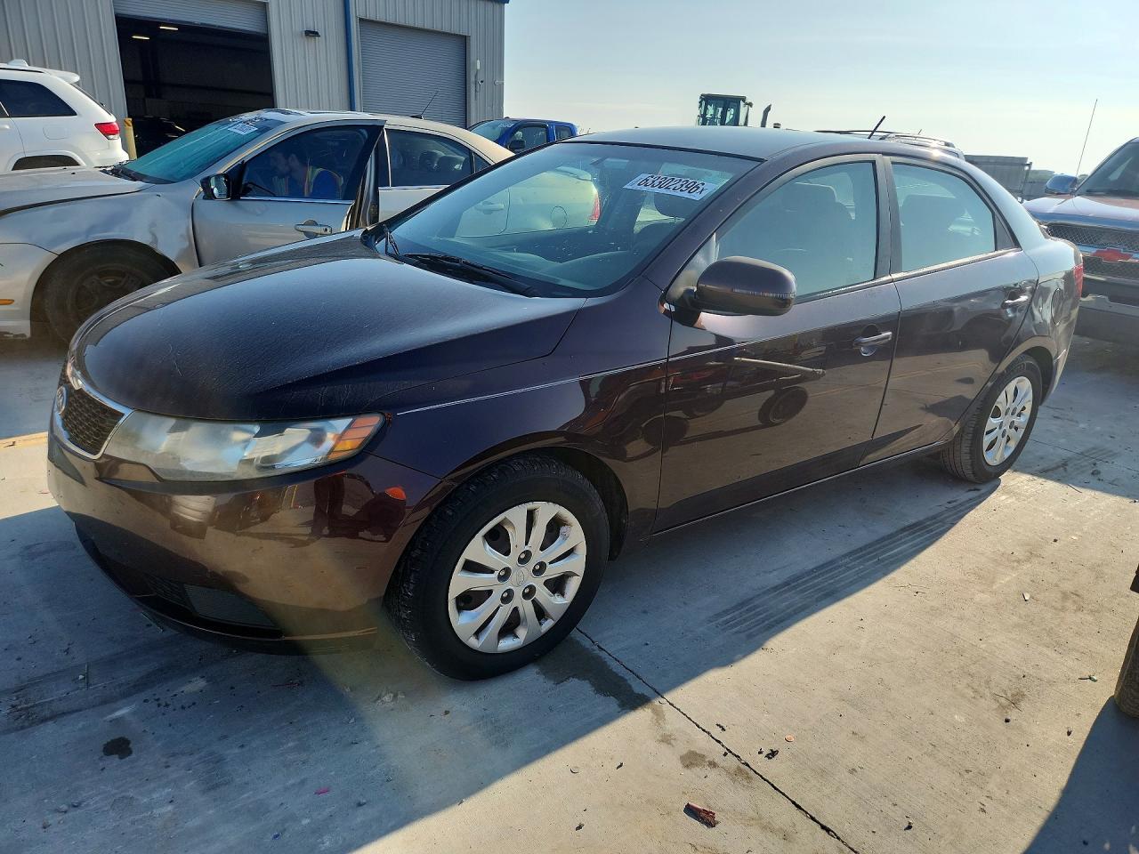 2011 Kia Forte Ex Purple vin: KNAFU4A20B5444505