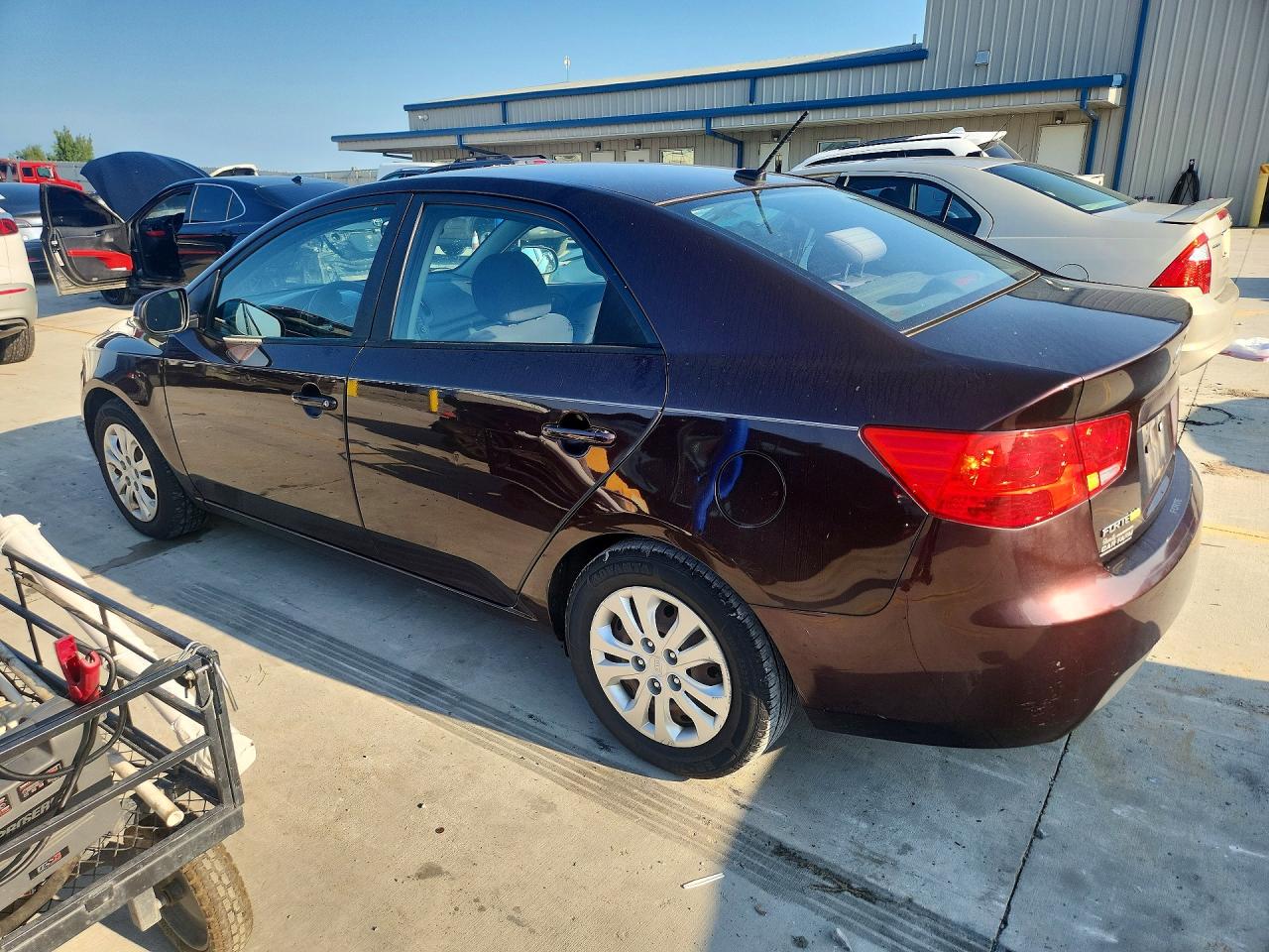 2011 Kia Forte Ex Purple vin: KNAFU4A20B5444505
