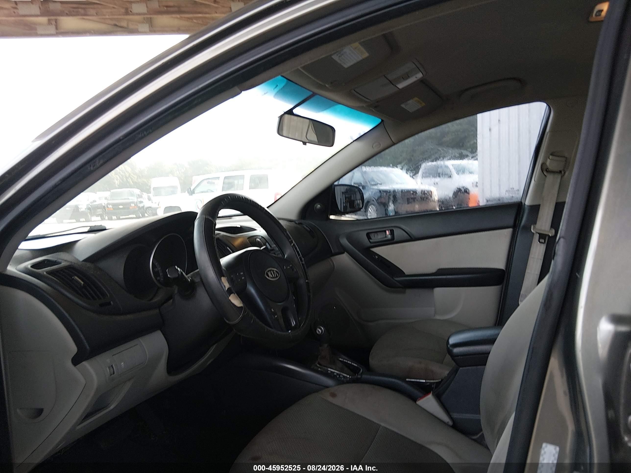 2011 Kia Forte Ex Gray vin: KNAFU4A20B5452832