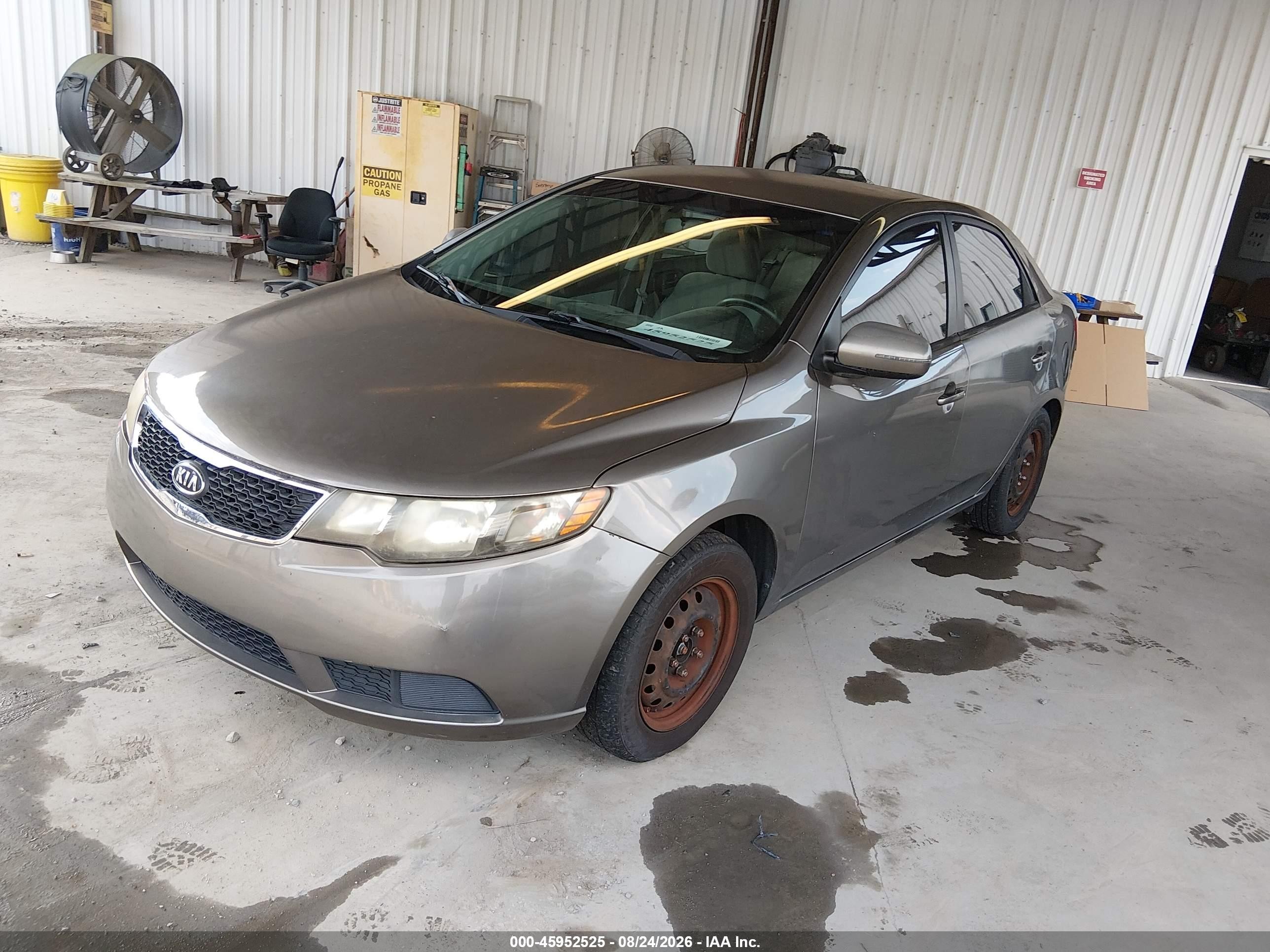 2011 Kia Forte Ex Gray vin: KNAFU4A20B5452832