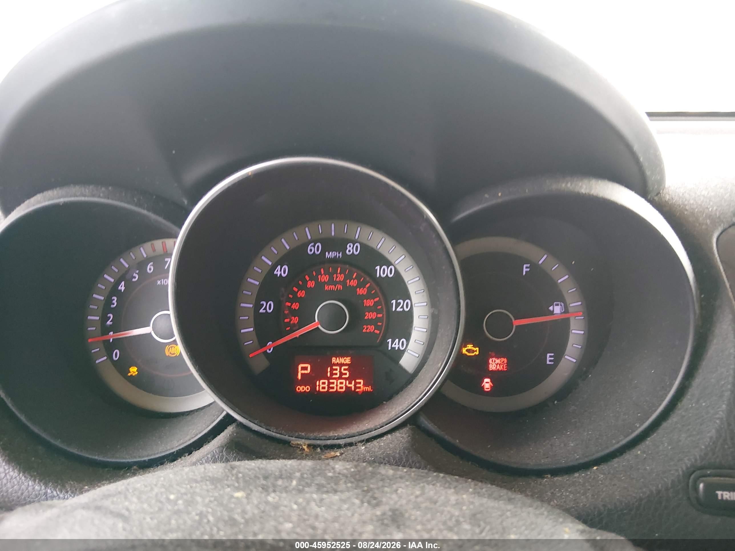 2011 Kia Forte Ex Gray vin: KNAFU4A20B5452832