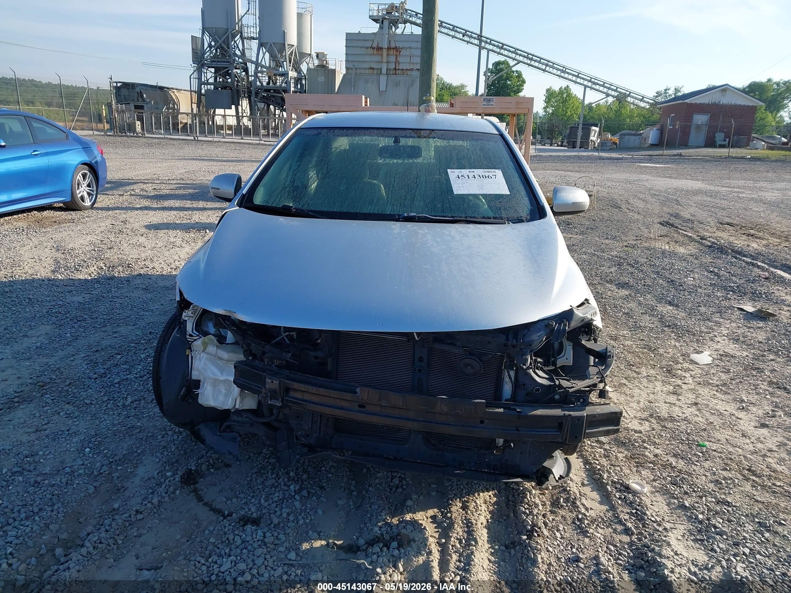 2011 Kia Forte Ex Silver vin: KNAFU4A20B5465094