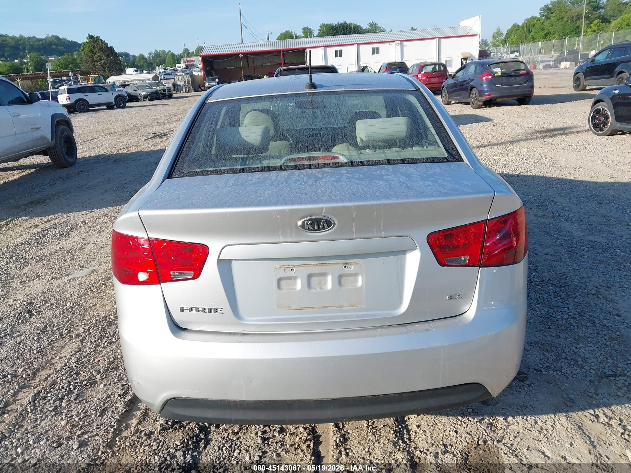2011 Kia Forte Ex Silver vin: KNAFU4A20B5465094