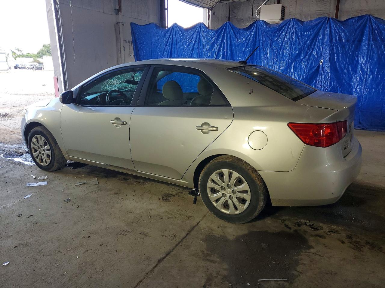 2011 Kia Forte Ex Silver vin: KNAFU4A20B5885972