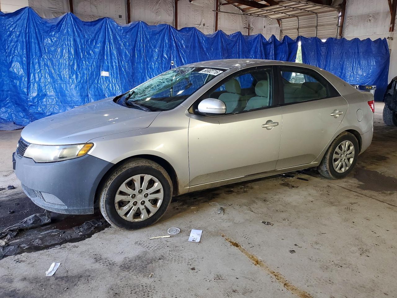 2011 Kia Forte Ex Silver vin: KNAFU4A20B5885972