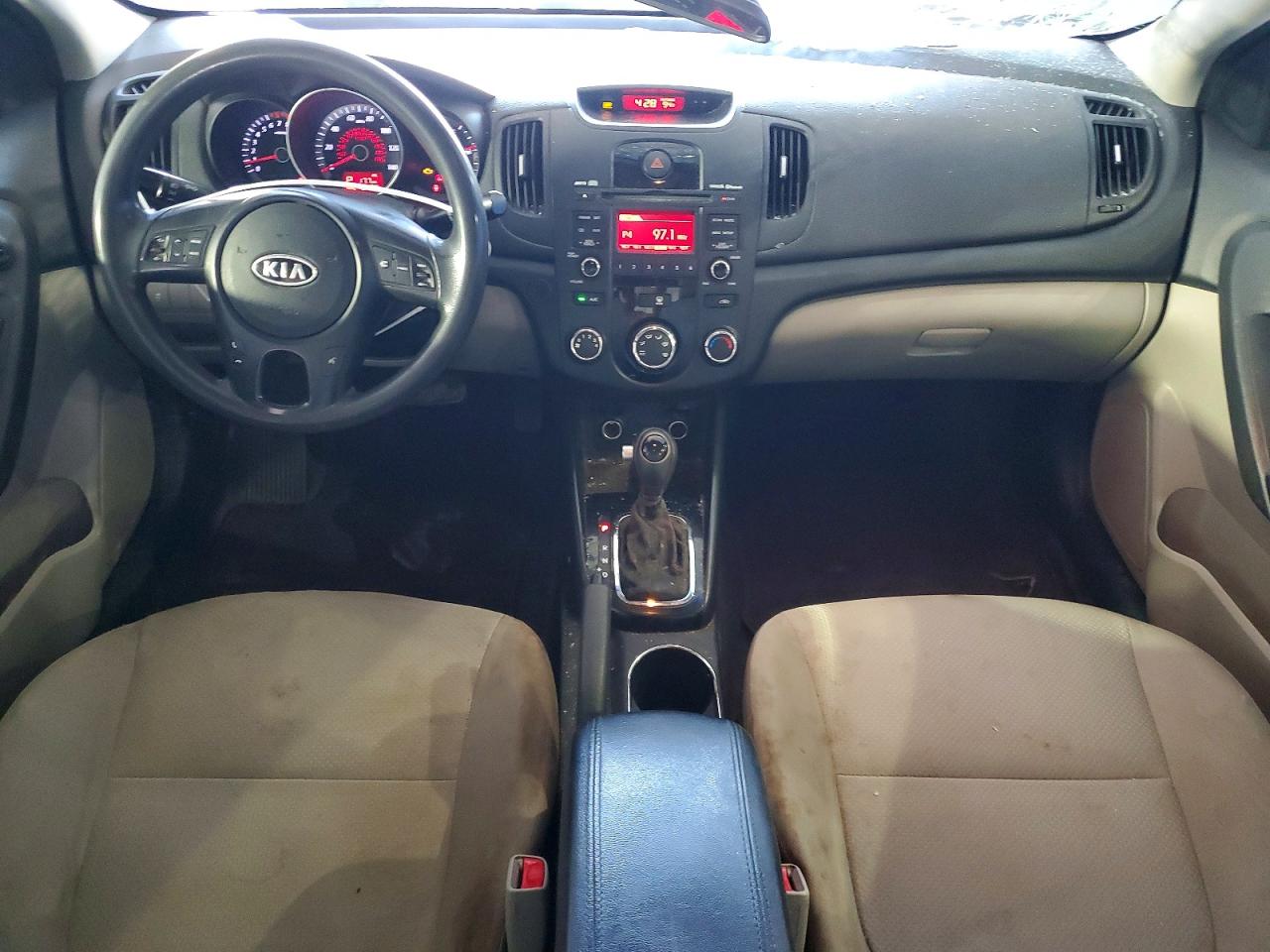 2011 Kia Forte Ex Silver vin: KNAFU4A20B5885972