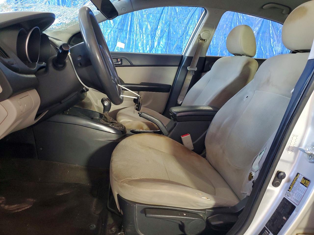 2011 Kia Forte Ex Silver vin: KNAFU4A20B5885972