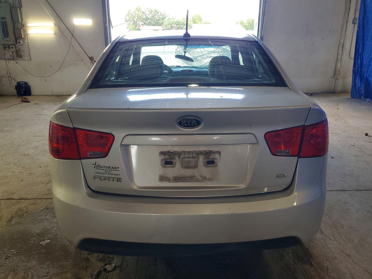 2011 Kia Forte Ex Silver vin: KNAFU4A20B5885972
