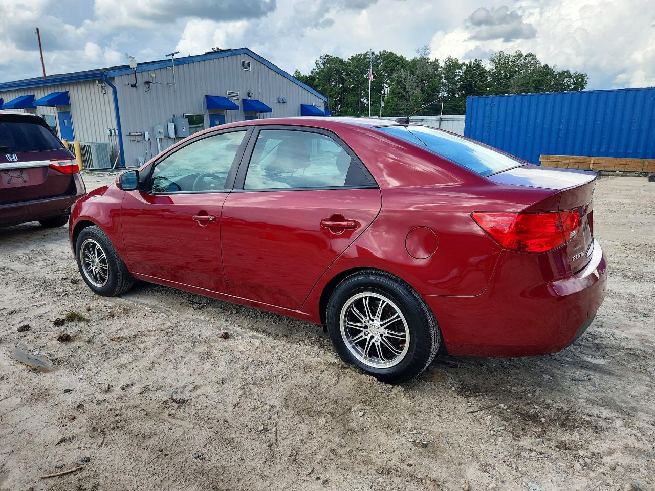 2012 Kia Forte Ex Red vin: KNAFU4A20C5510133