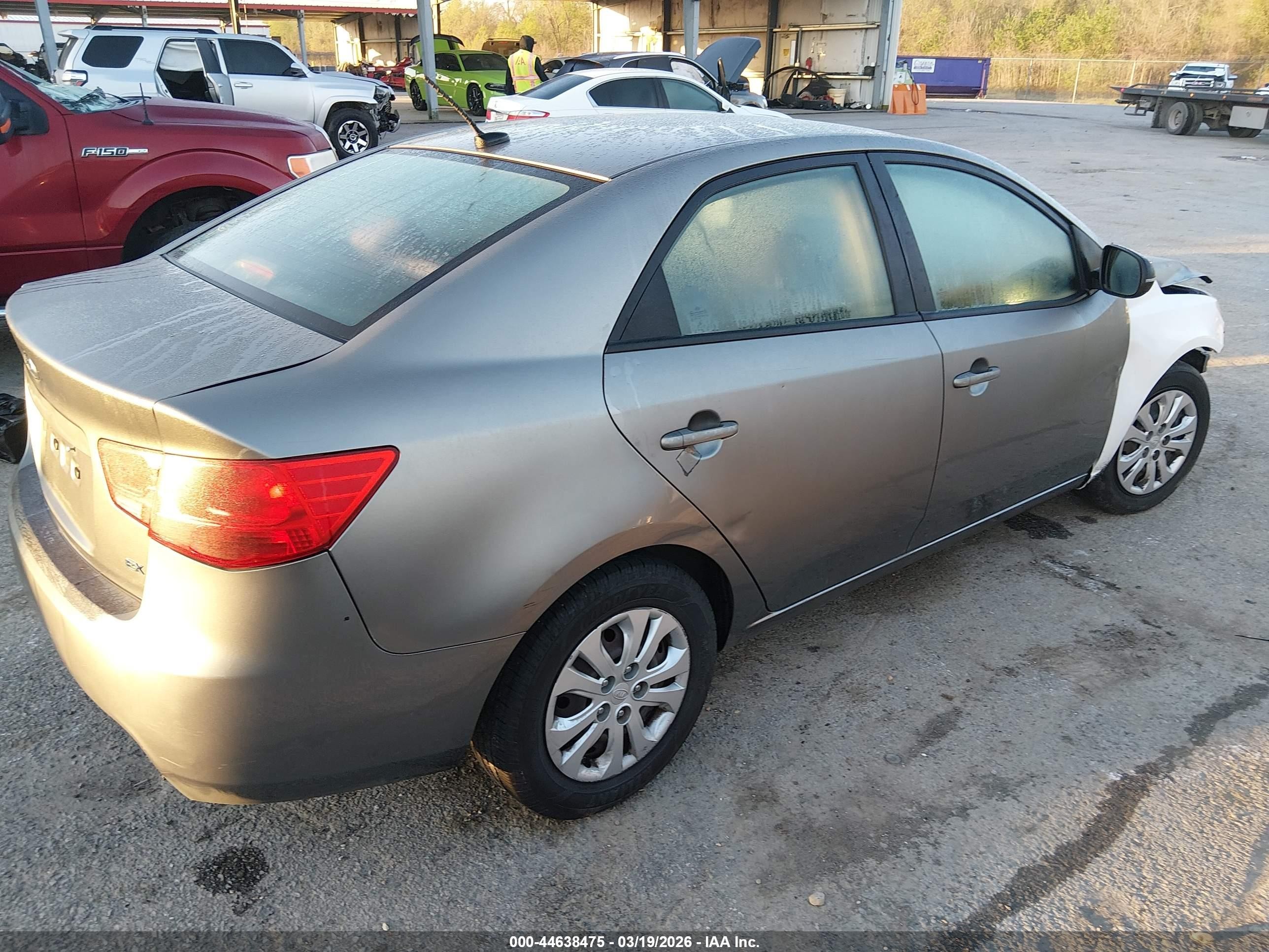 2012 Kia Forte Ex Серый vin: KNAFU4A20C5552687