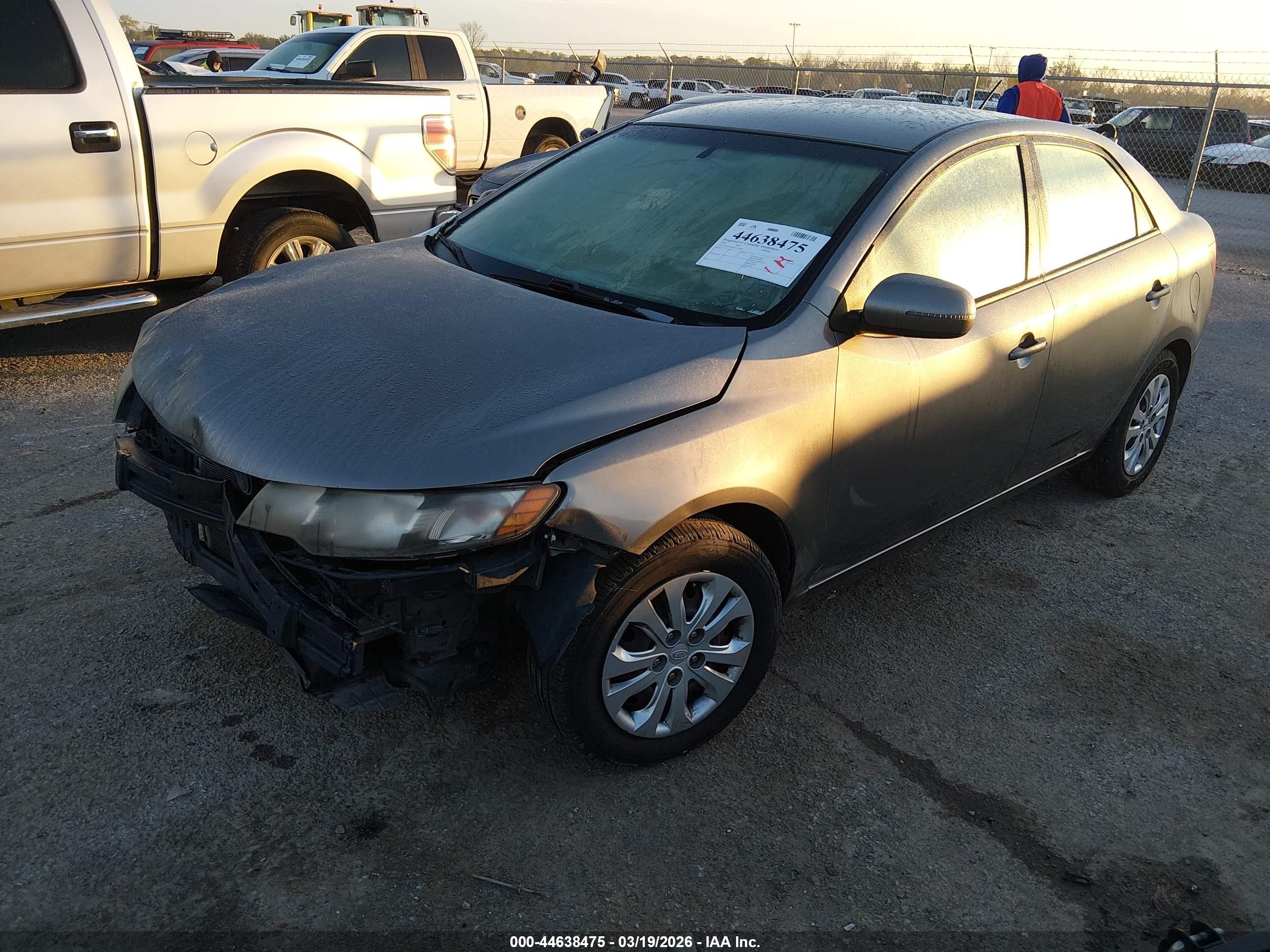 2012 Kia Forte Ex Серый vin: KNAFU4A20C5552687