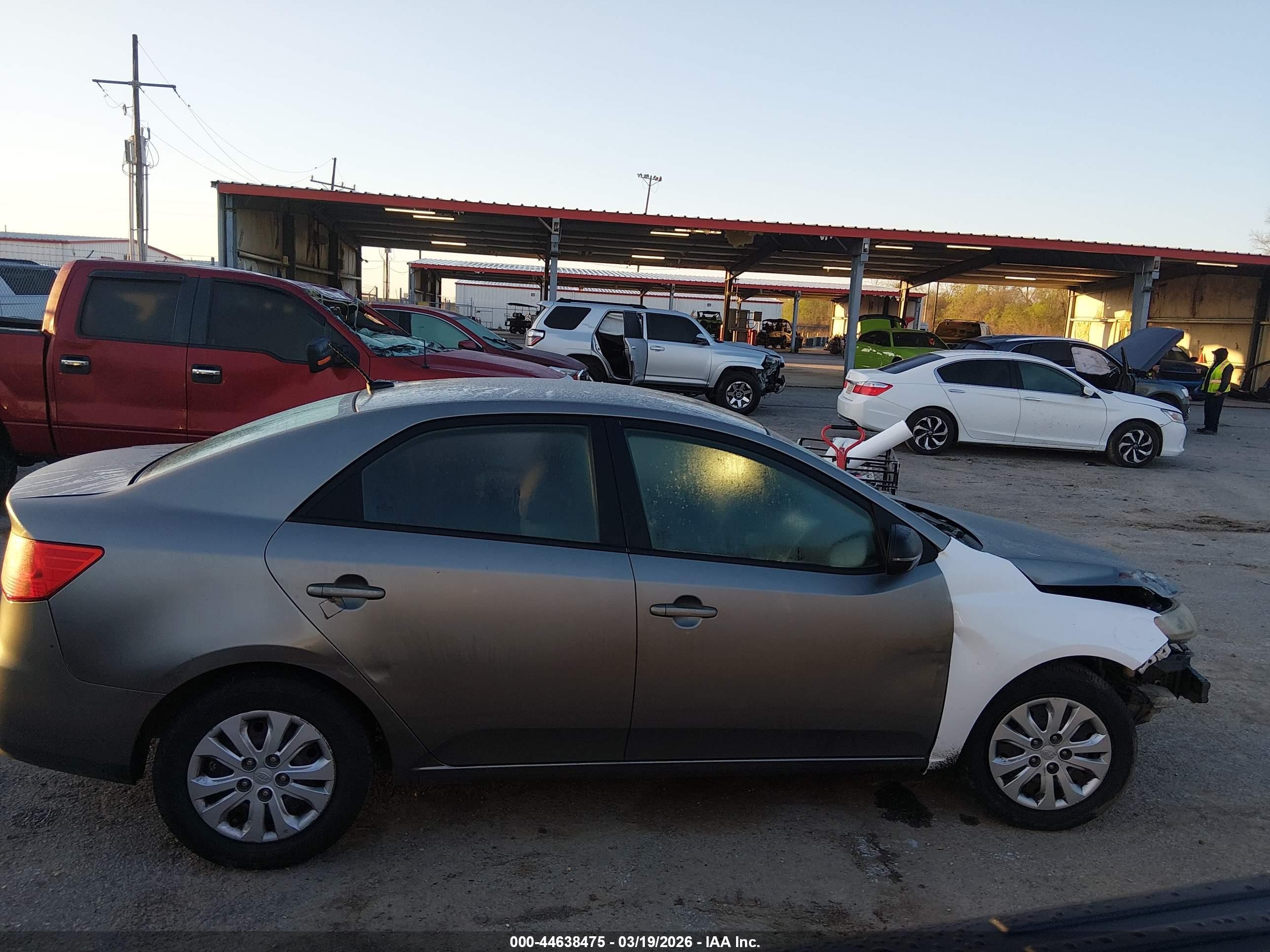 2012 Kia Forte Ex Серый vin: KNAFU4A20C5552687