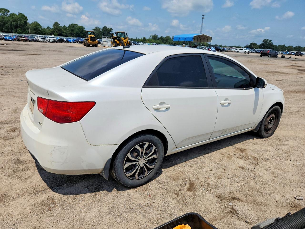 2012 Kia Forte Ex White vin: KNAFU4A20C5616520