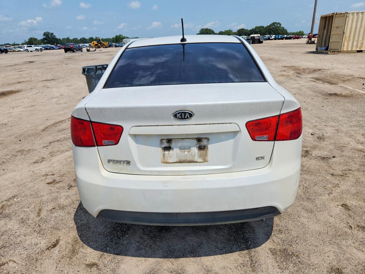 2012 Kia Forte Ex White vin: KNAFU4A20C5616520