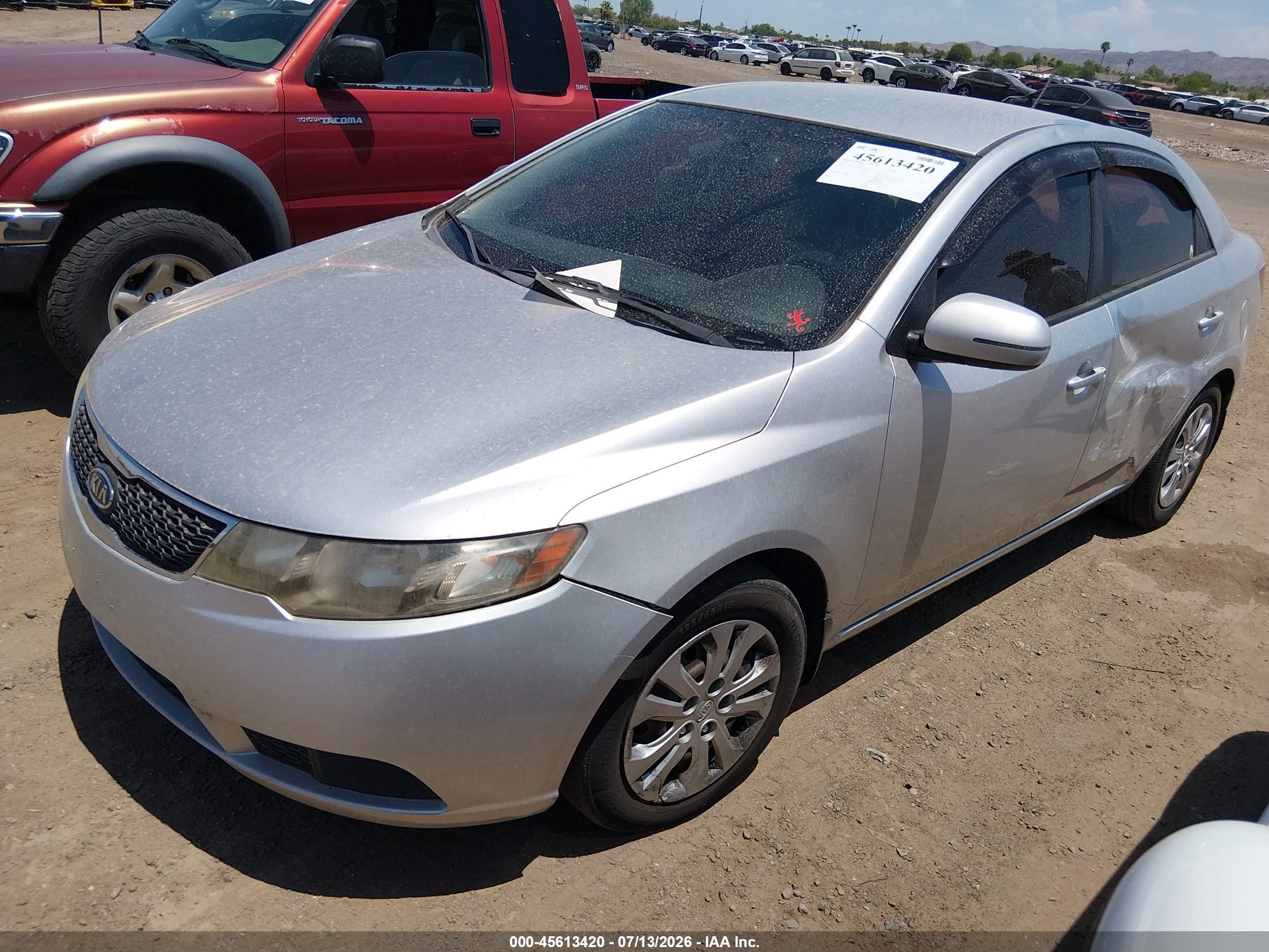 2012 Kia Forte Ex Silver vin: KNAFU4A20C5619692