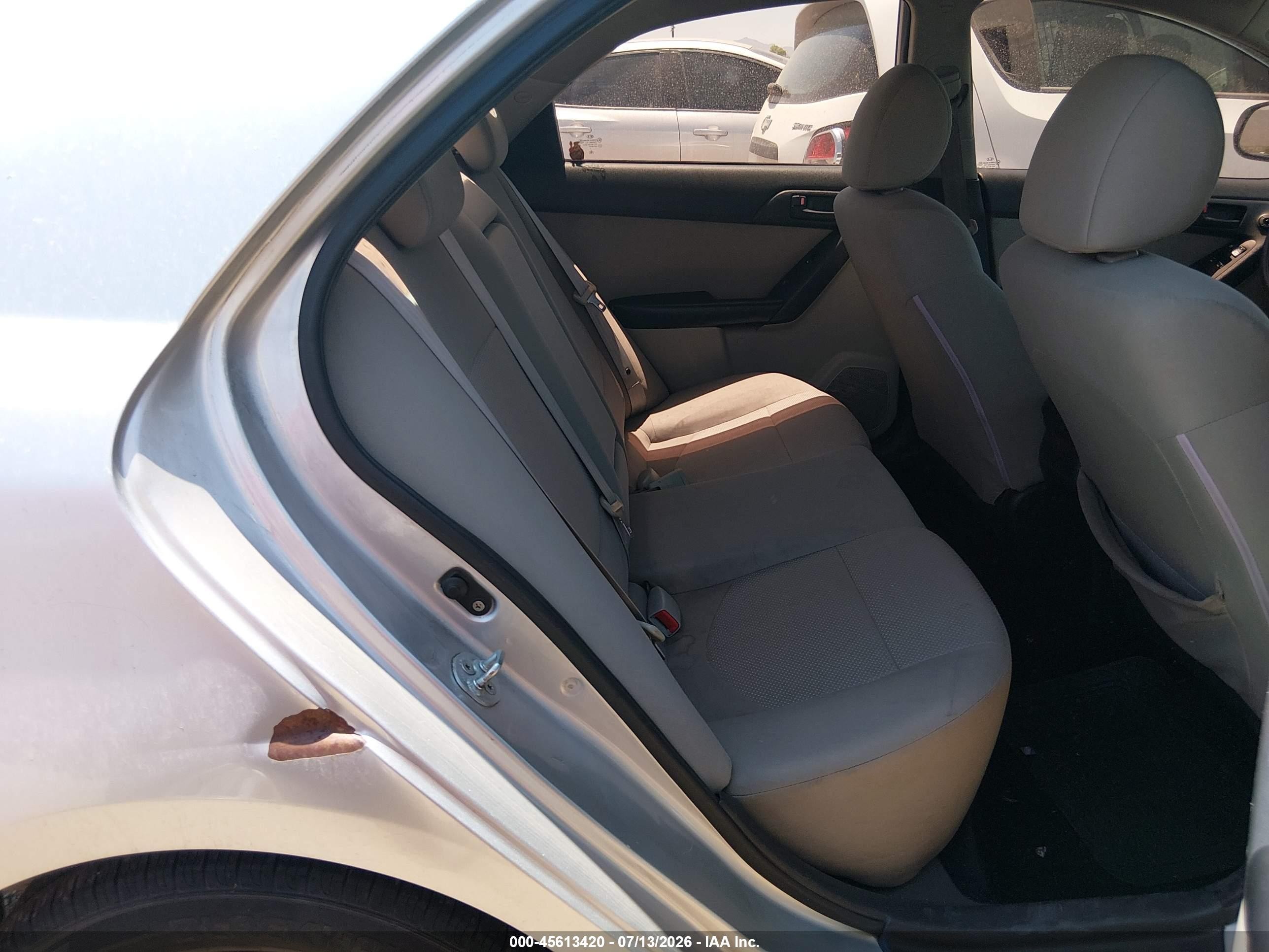 2012 Kia Forte Ex Silver vin: KNAFU4A20C5619692