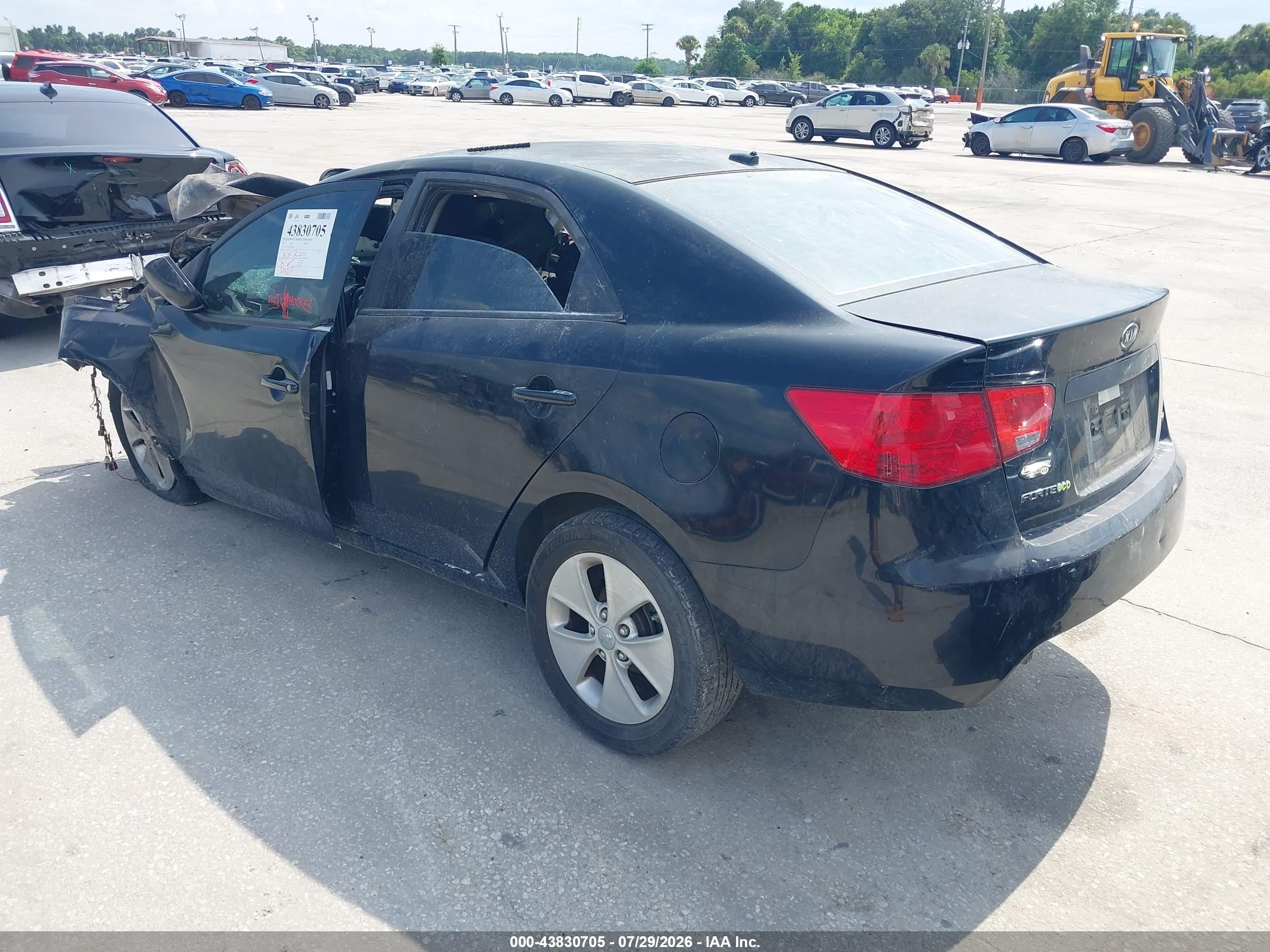2012 Kia Forte Ex Black vin: KNAFU4A20C5621605
