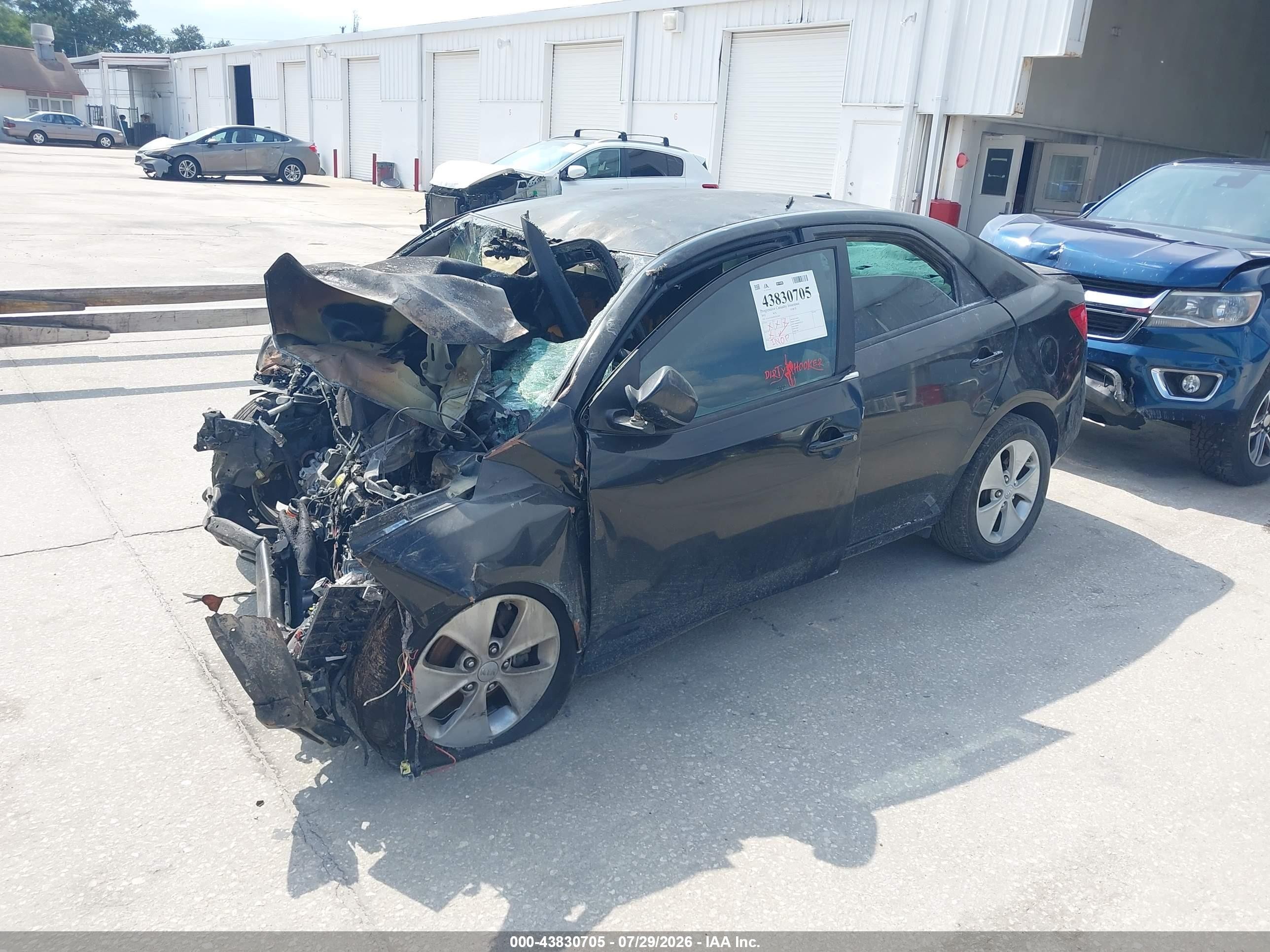 2012 Kia Forte Ex Black vin: KNAFU4A20C5621605