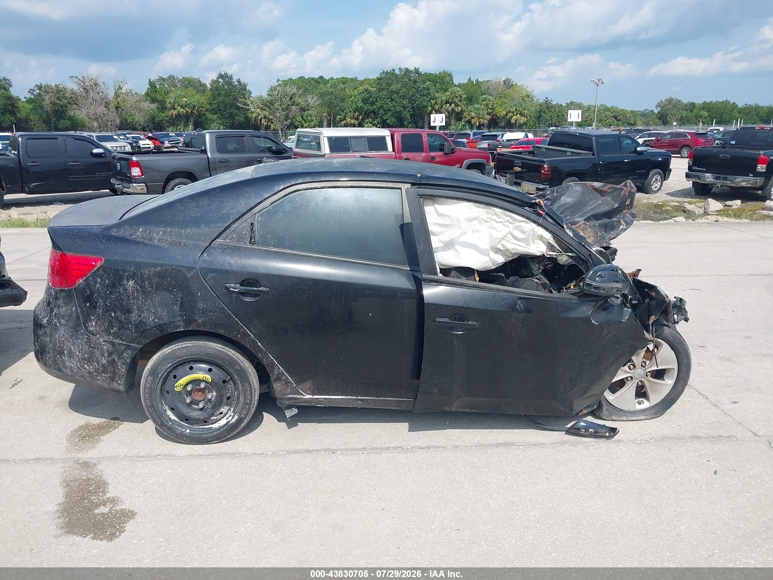 2012 Kia Forte Ex Black vin: KNAFU4A20C5621605