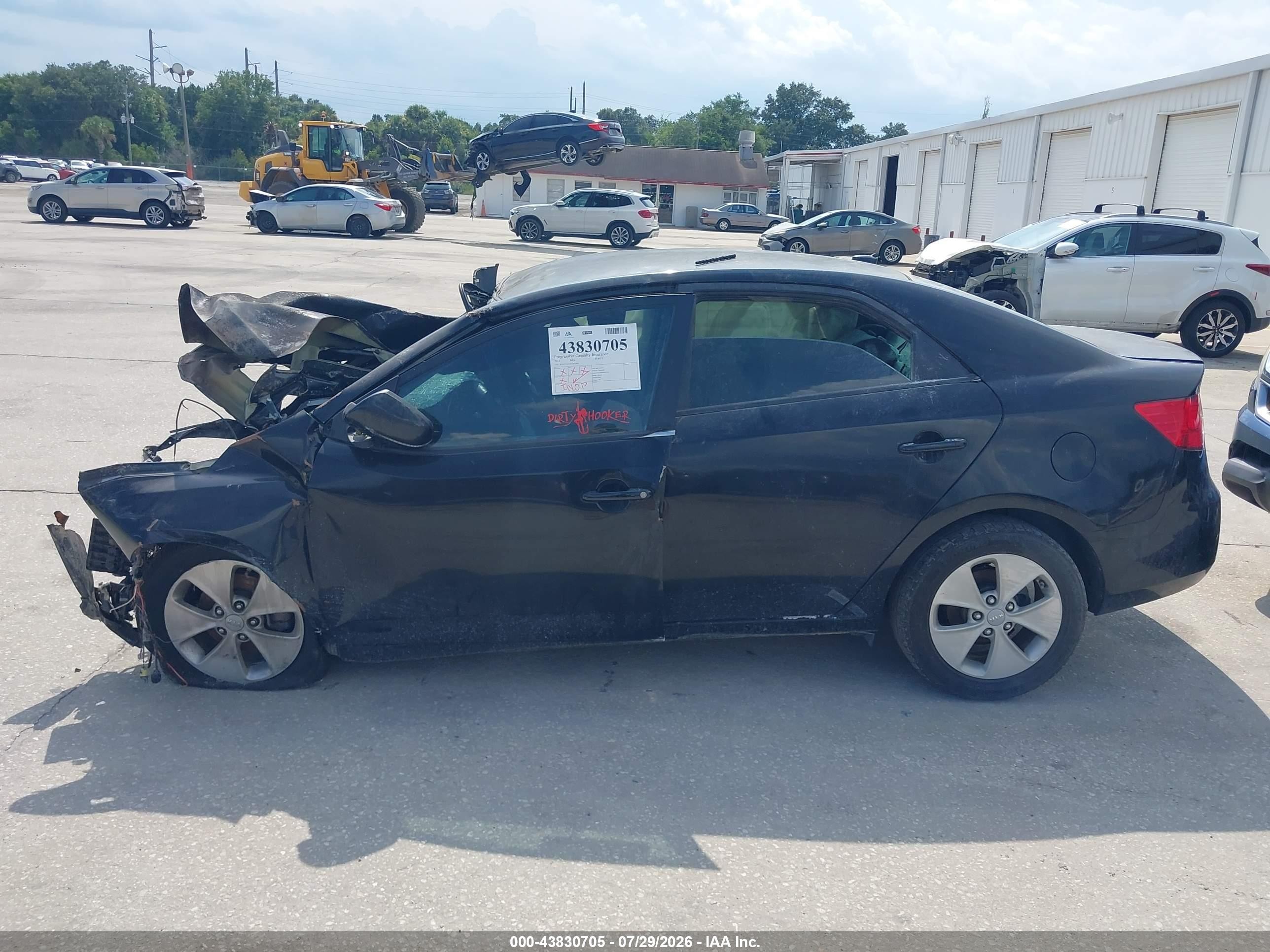 2012 Kia Forte Ex Black vin: KNAFU4A20C5621605