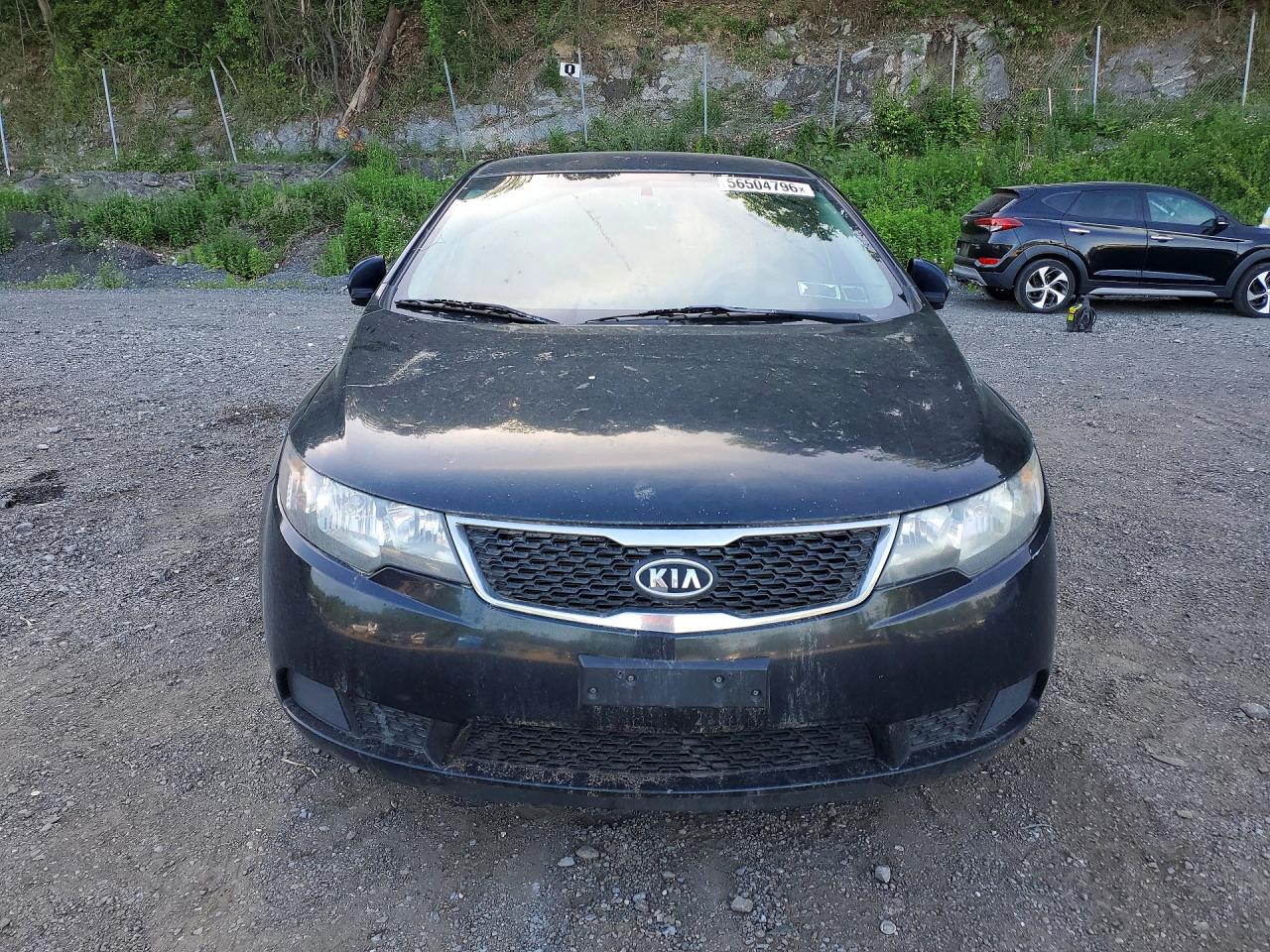 2012 Kia Forte Ex Black vin: KNAFU4A20C5629574