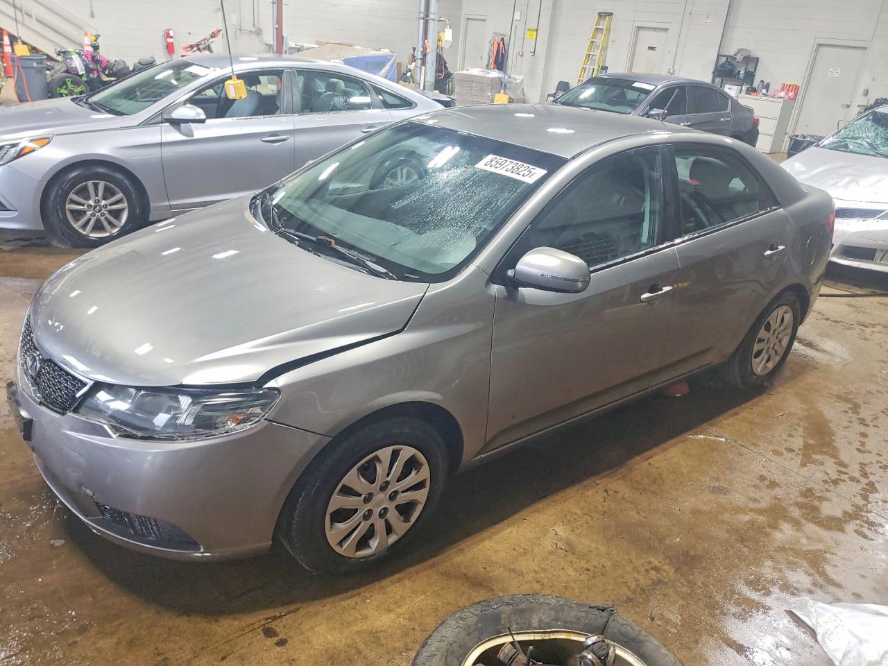 2012 Kia Forte Ex Gray vin: KNAFU4A20C5632104