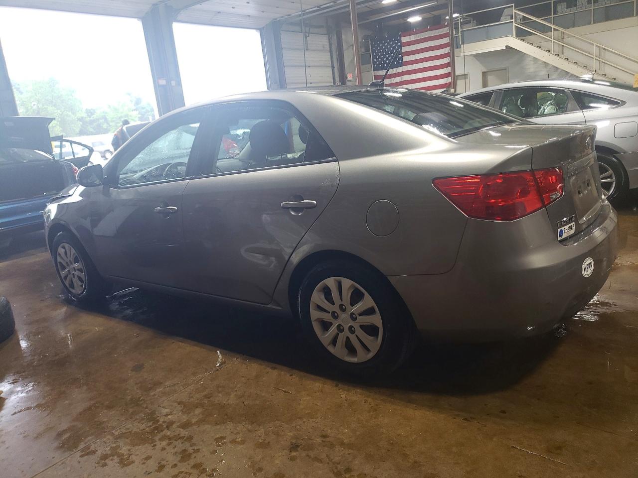 2012 Kia Forte Ex Gray vin: KNAFU4A20C5632104