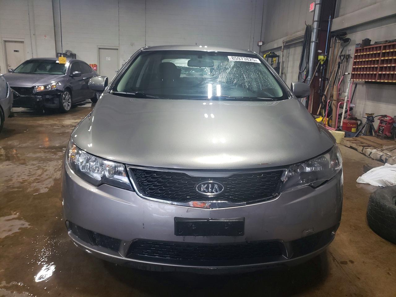 2012 Kia Forte Ex Gray vin: KNAFU4A20C5632104
