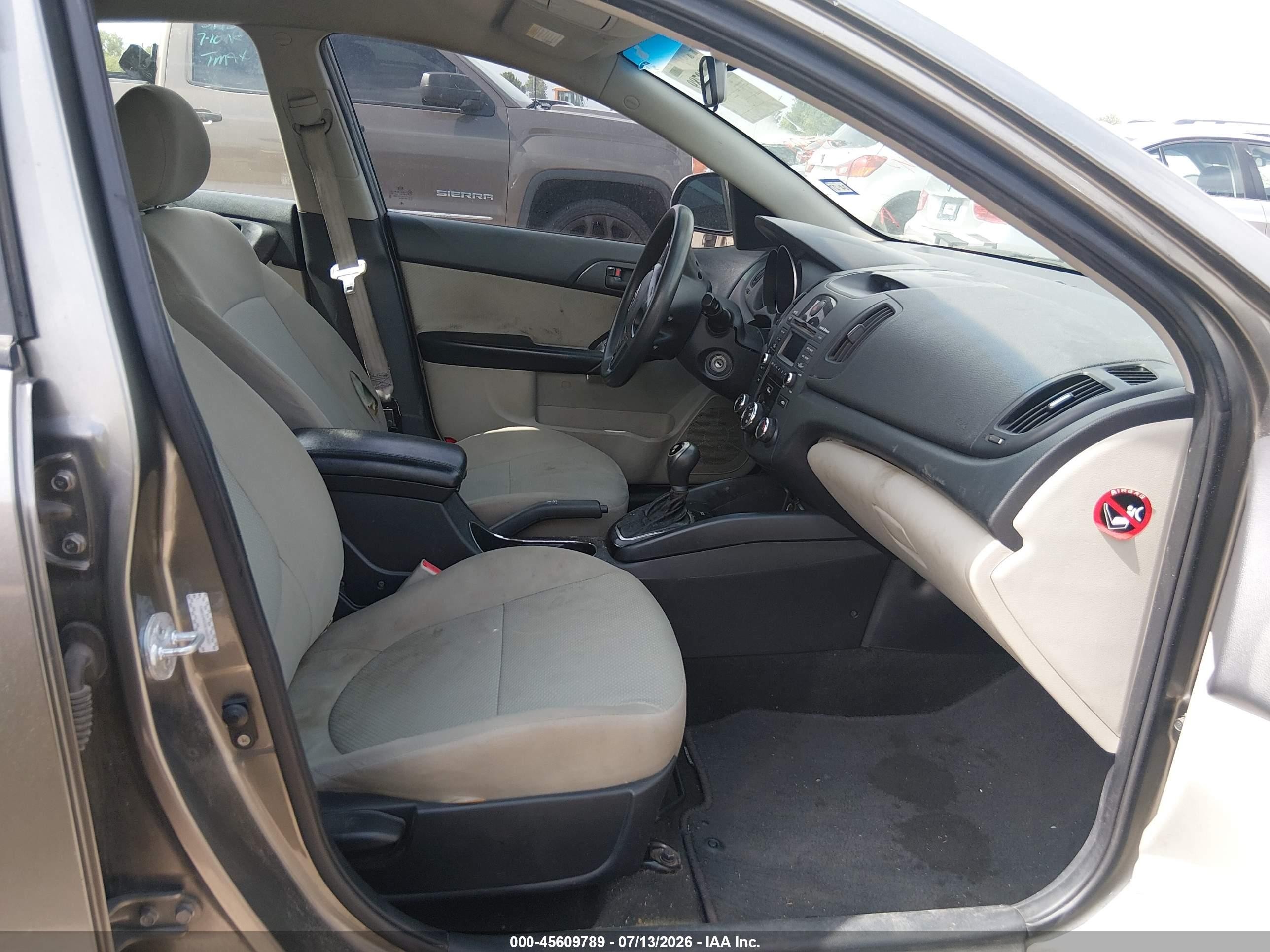 2012 Kia Forte Ex Серый vin: KNAFU4A20C5635360
