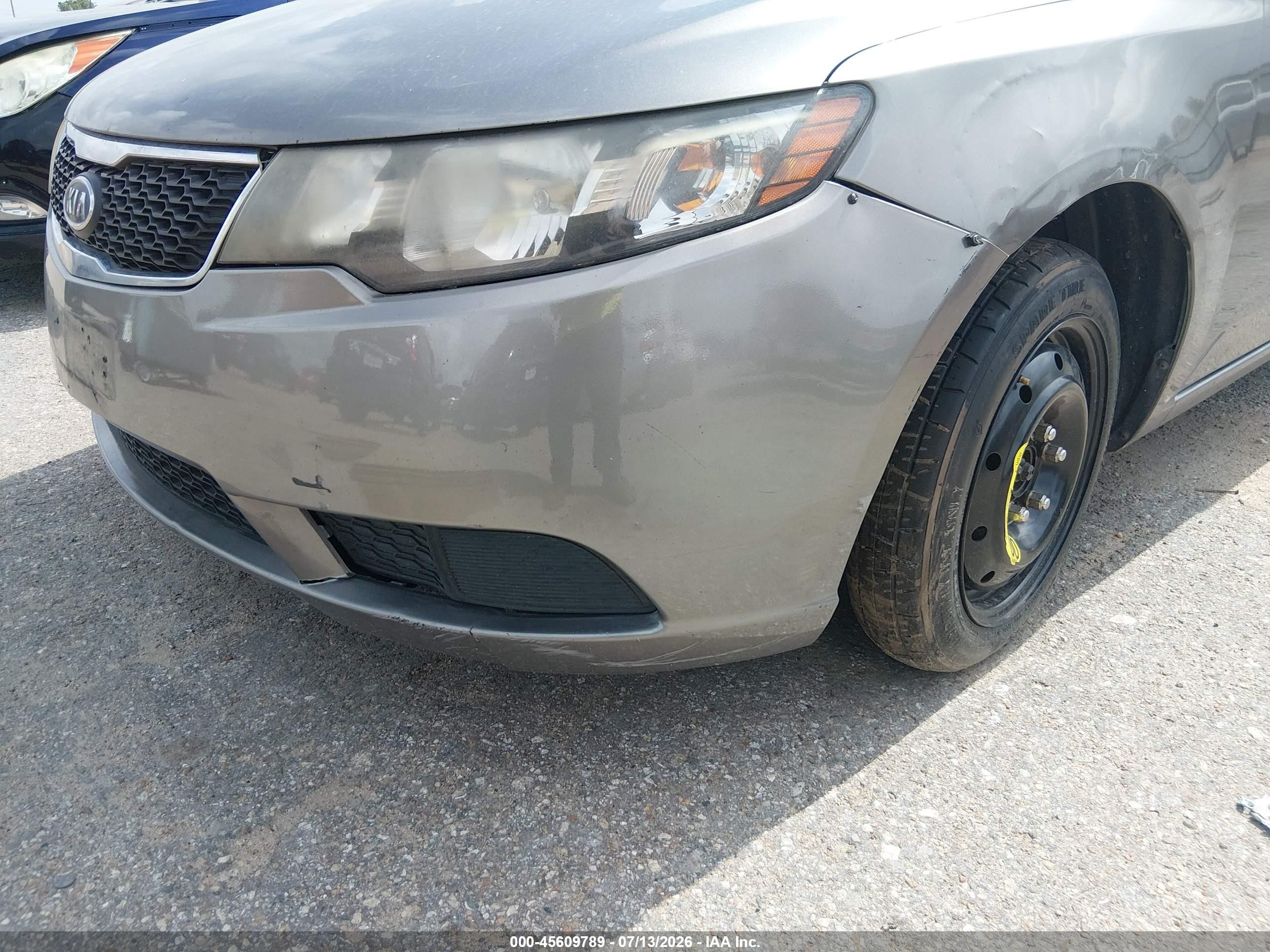 2012 Kia Forte Ex Серый vin: KNAFU4A20C5635360