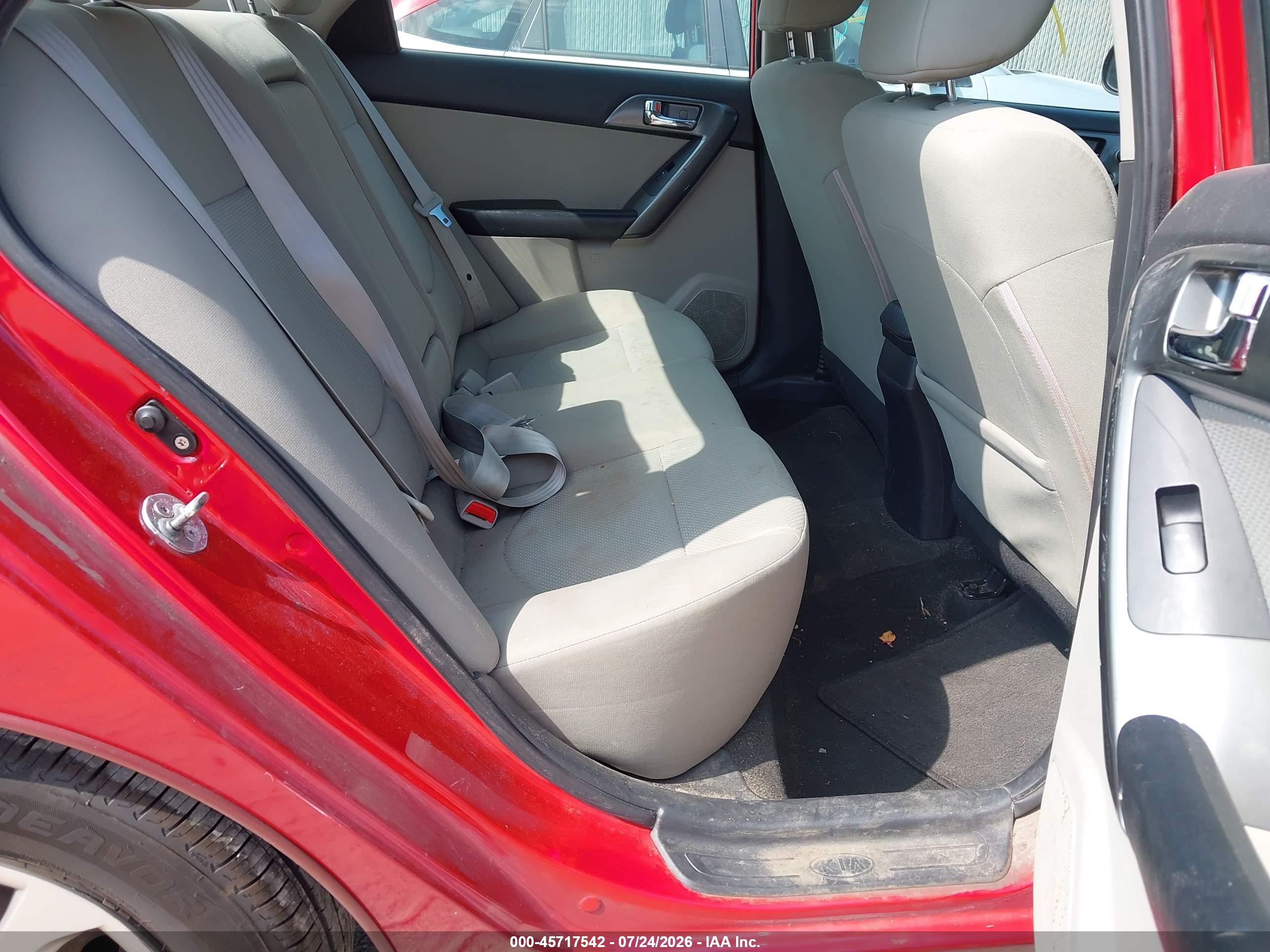 2013 Kia Forte Ex Красный vin: KNAFU4A20D5689338