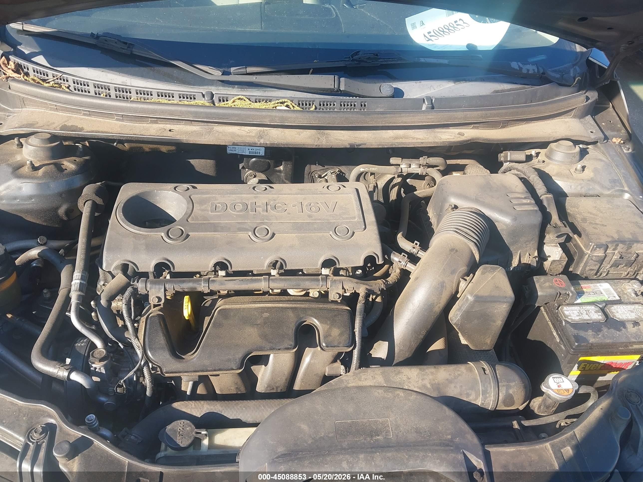 2013 Kia Forte Ex Gray vin: KNAFU4A20D5725903