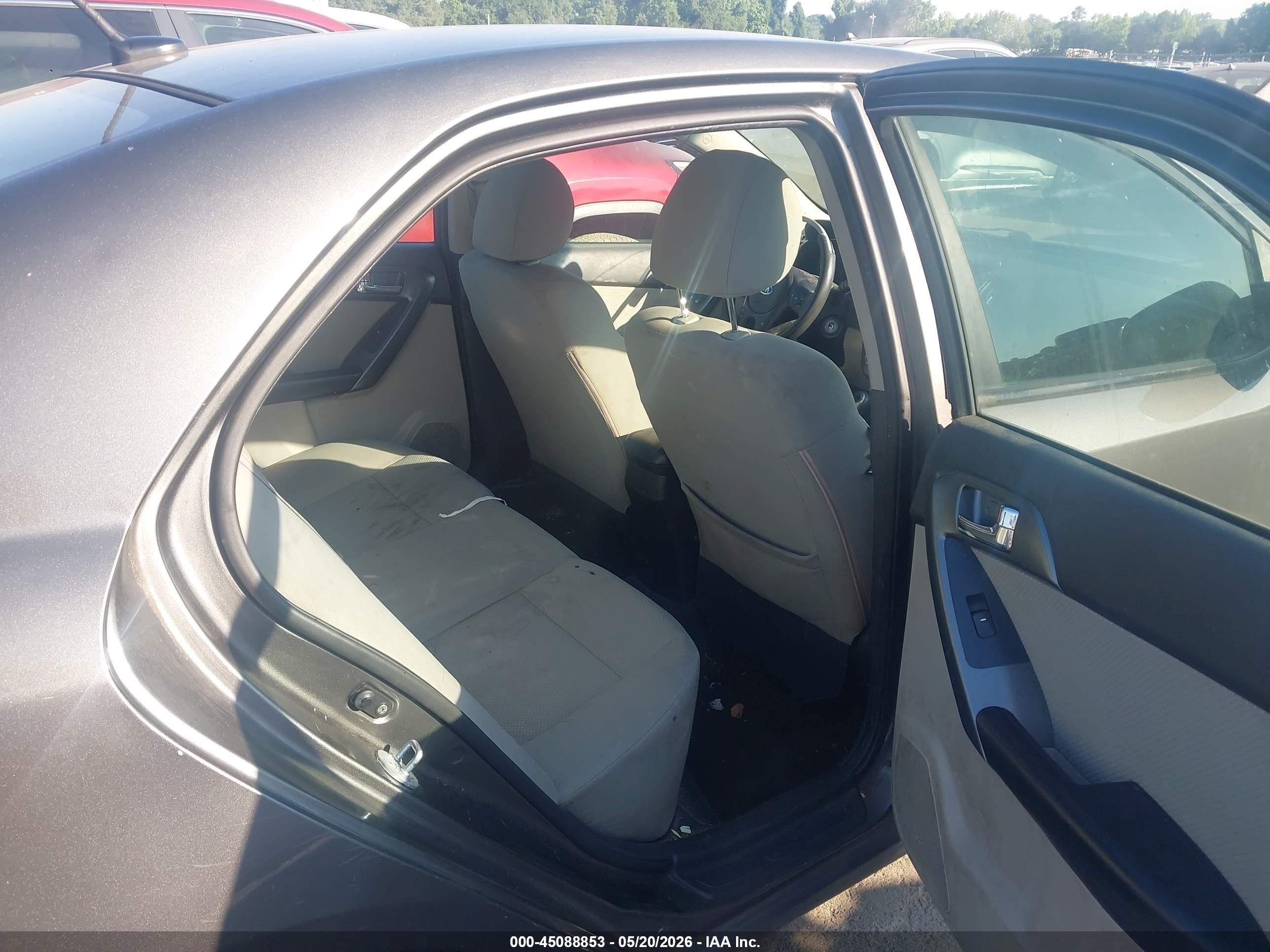 2013 Kia Forte Ex Gray vin: KNAFU4A20D5725903