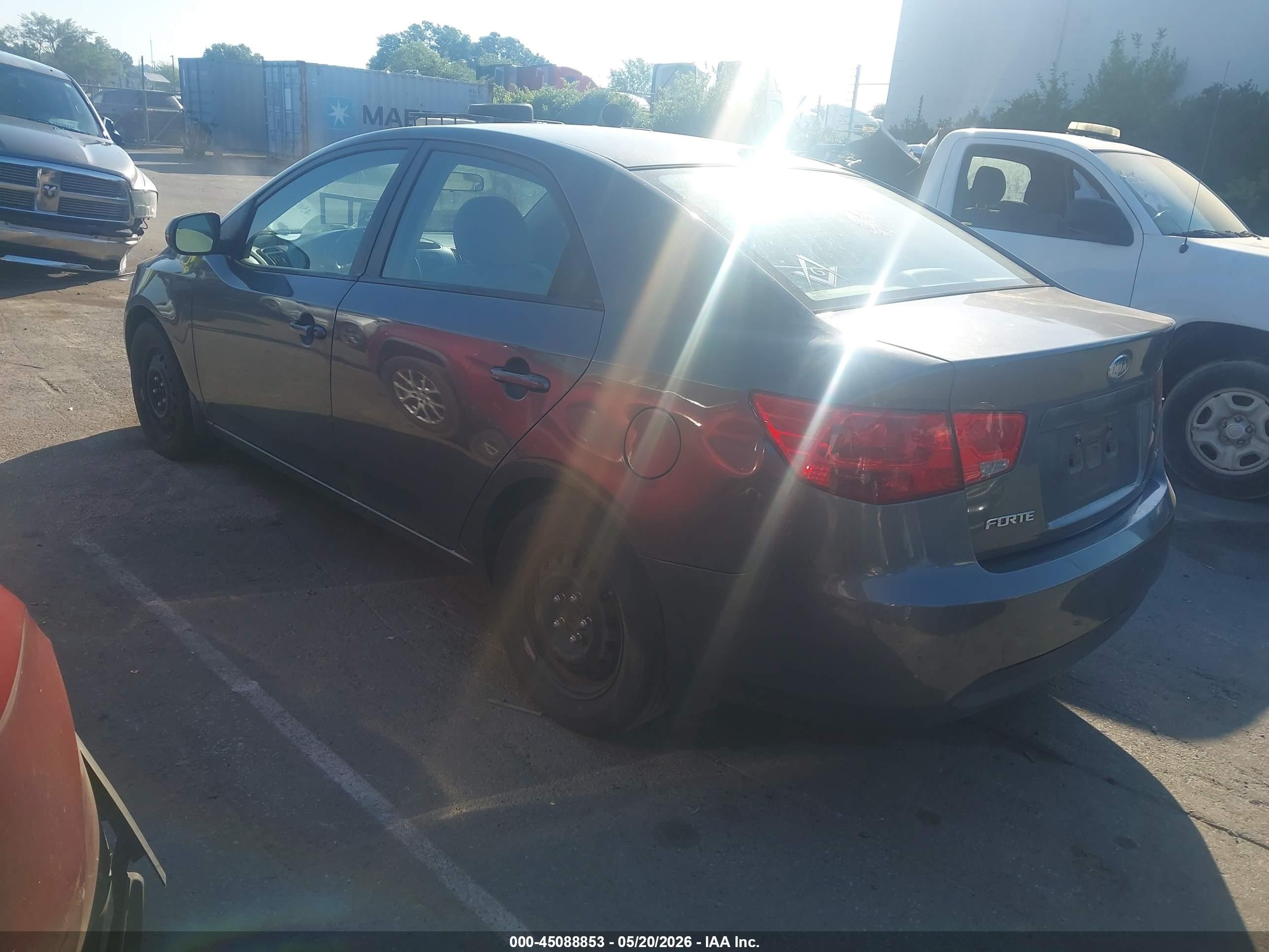 2013 Kia Forte Ex Gray vin: KNAFU4A20D5725903