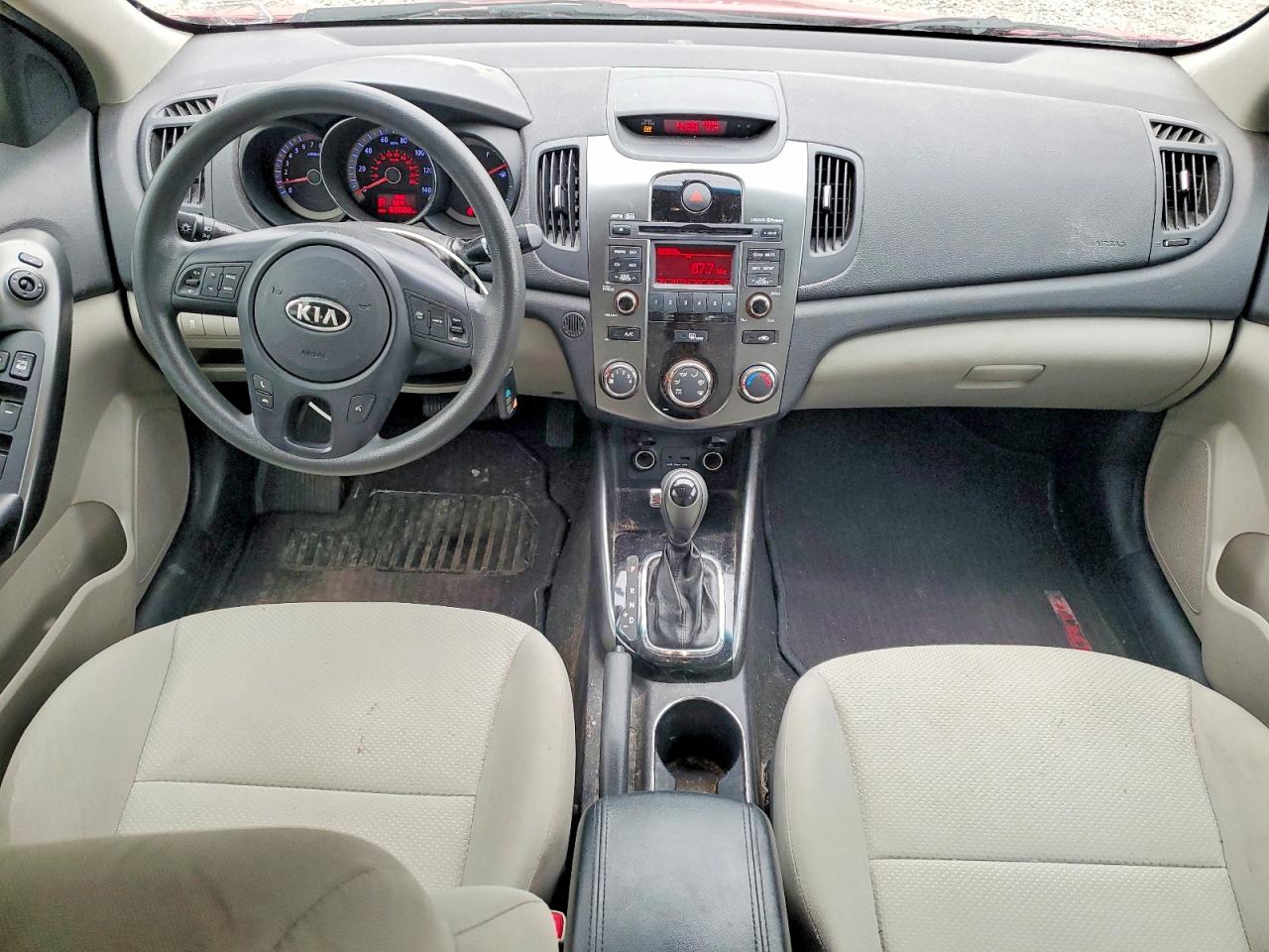 2013 Kia Forte Ex Red vin: KNAFU4A20D5728204