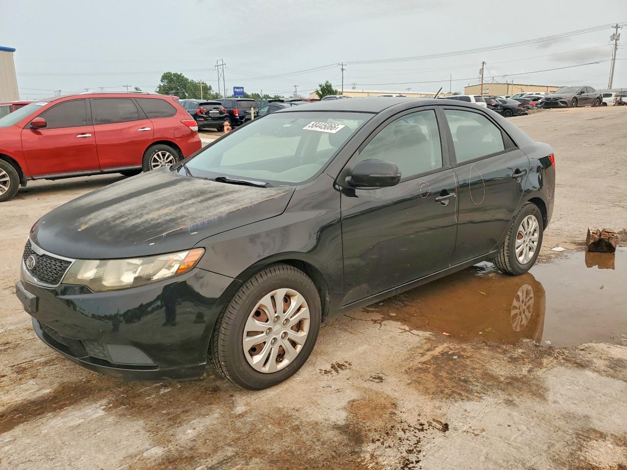 2013 Kia Forte Ex Черный vin: KNAFU4A20D5732415