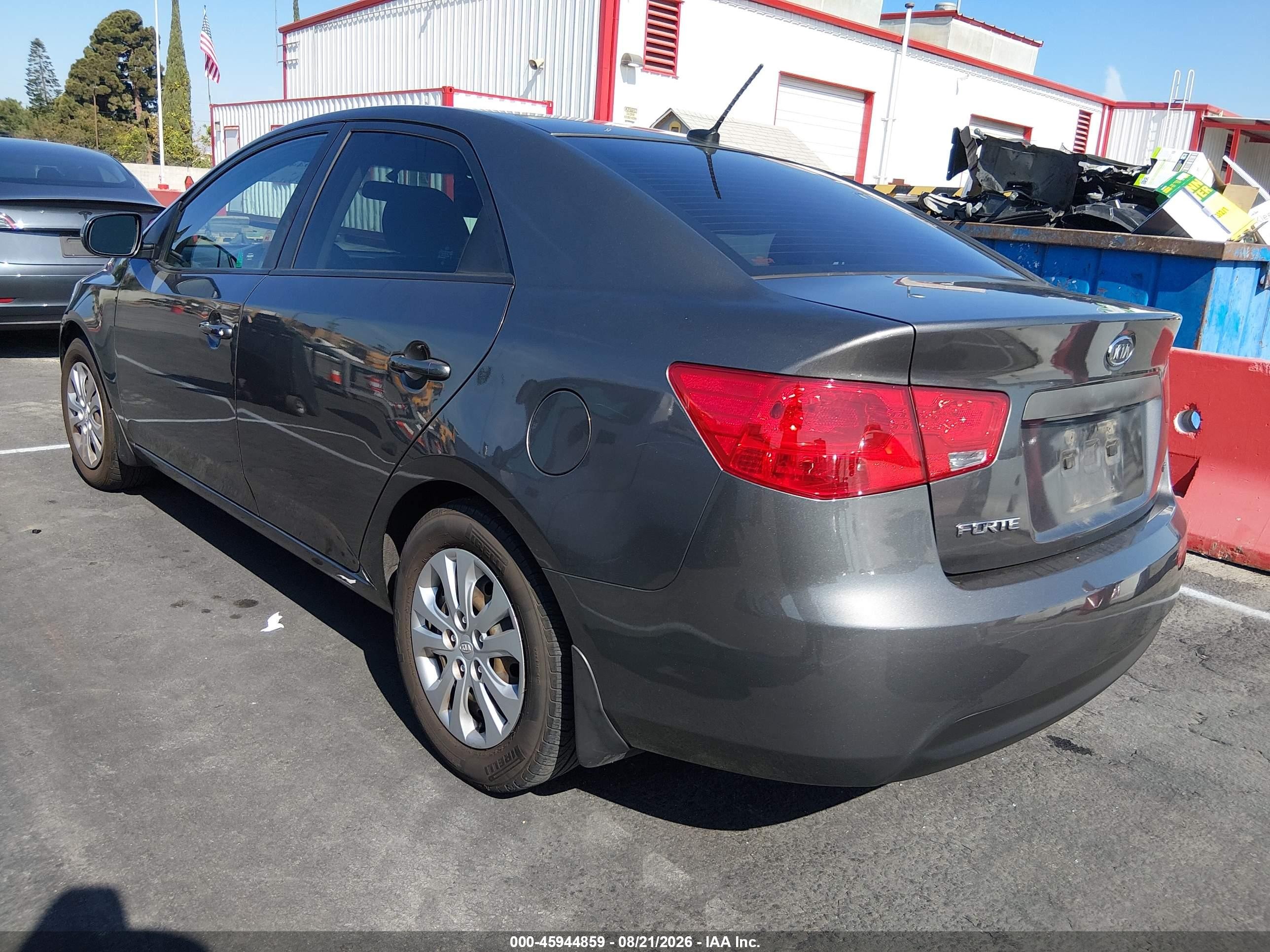 2013 Kia Forte Ex Серый vin: KNAFU4A20D5736772