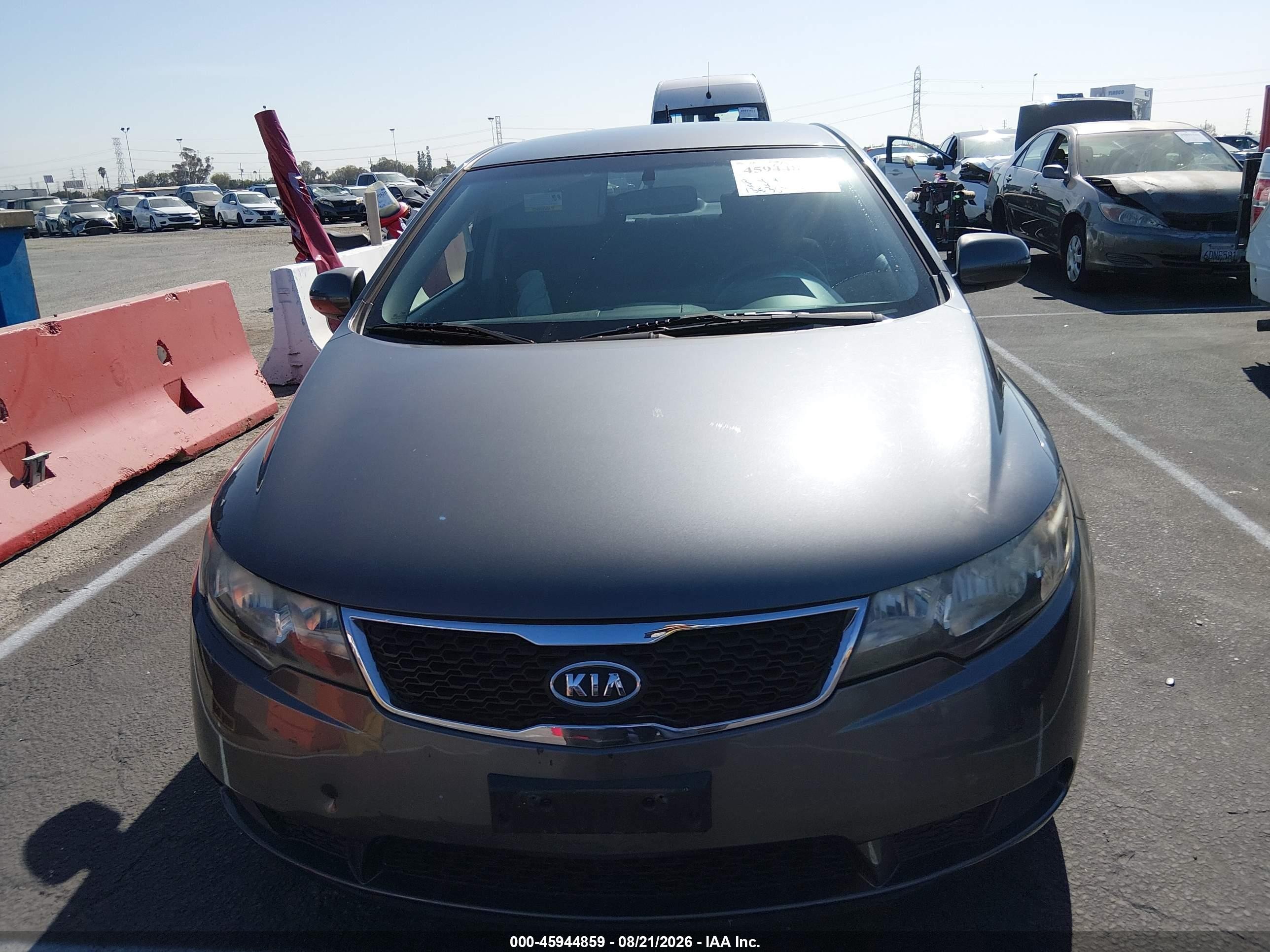 2013 Kia Forte Ex Серый vin: KNAFU4A20D5736772