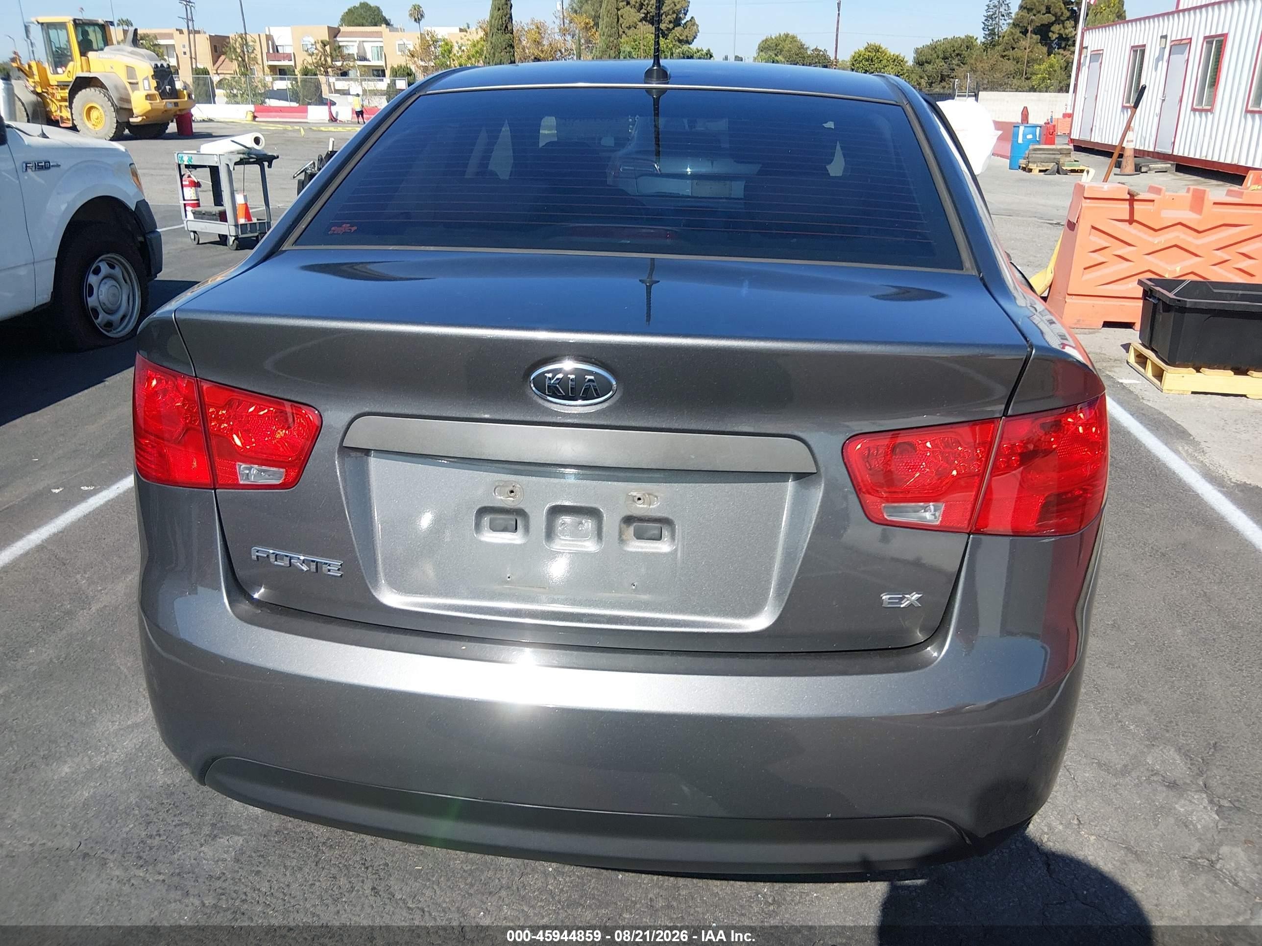 2013 Kia Forte Ex Серый vin: KNAFU4A20D5736772