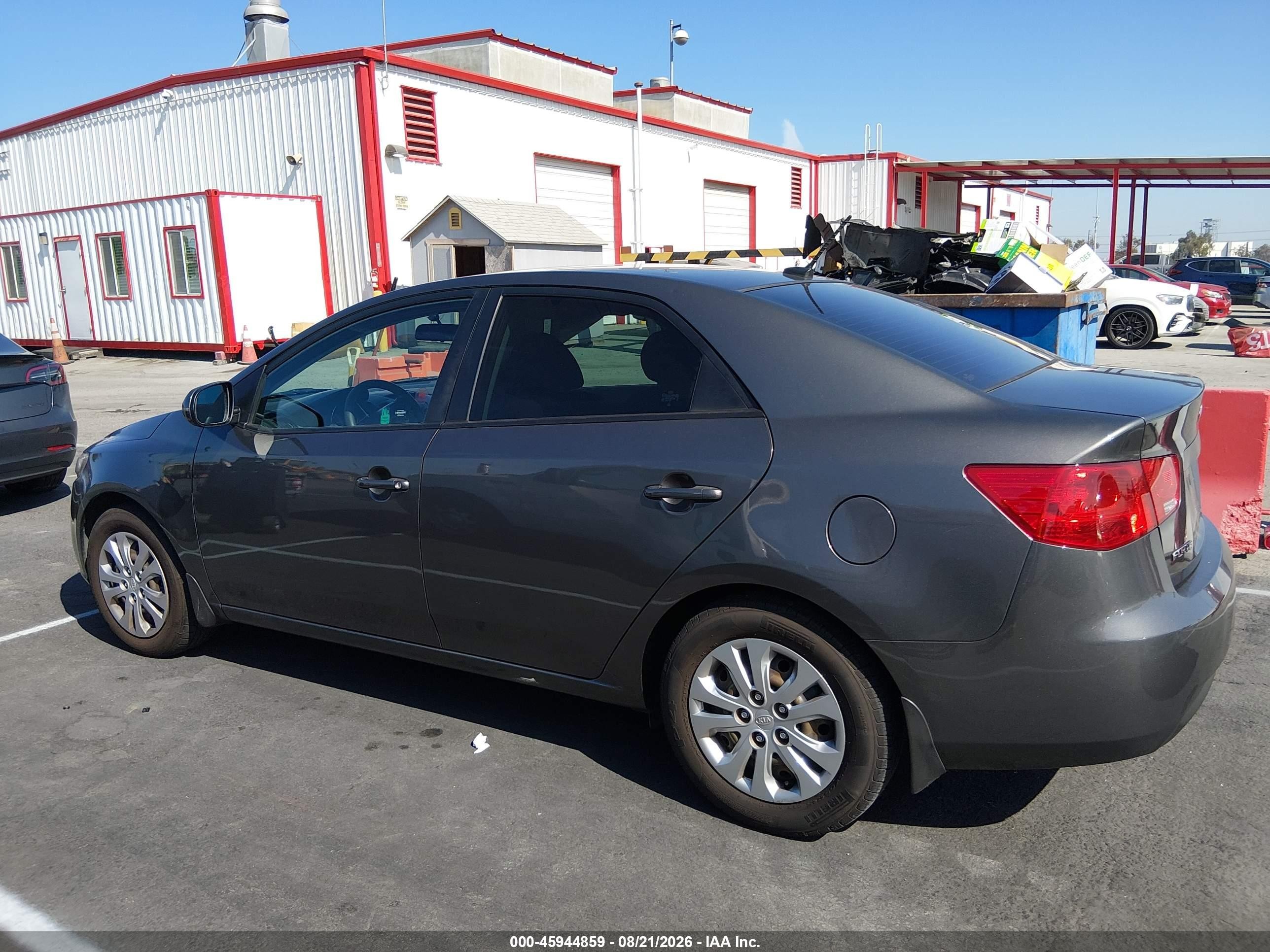 2013 Kia Forte Ex Серый vin: KNAFU4A20D5736772