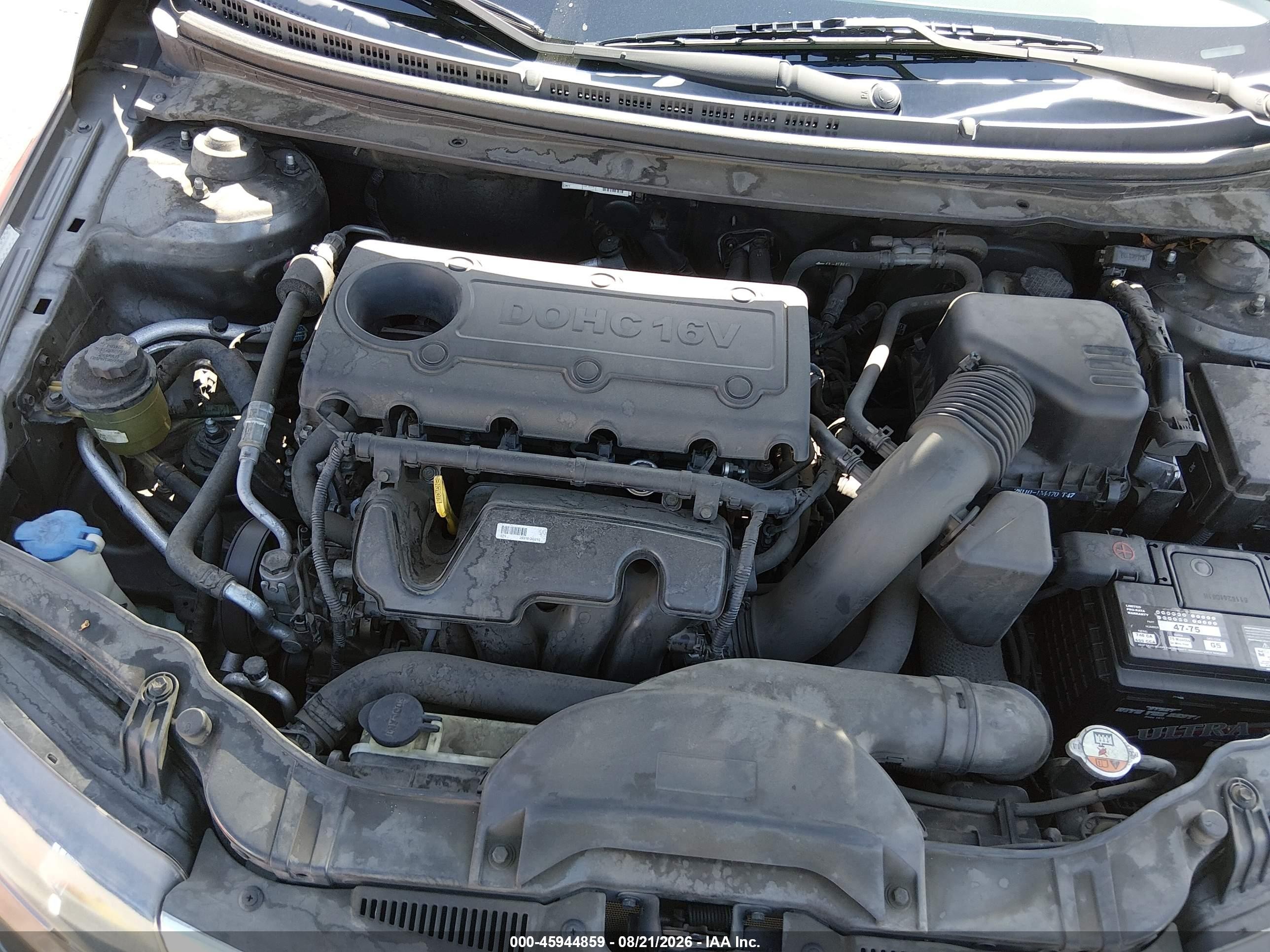 2013 Kia Forte Ex Серый vin: KNAFU4A20D5736772