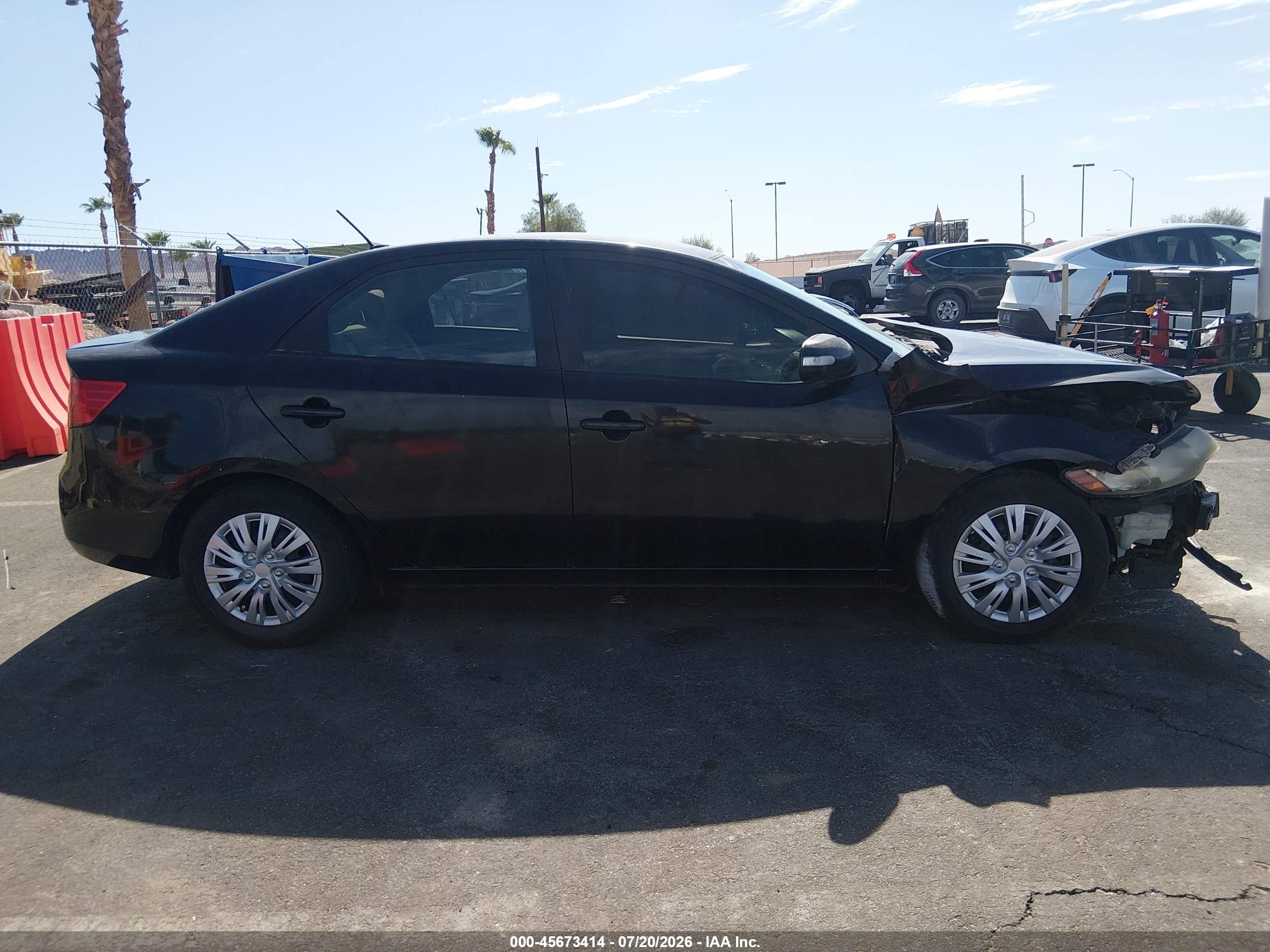 2010 Kia Forte Ex Black vin: KNAFU4A21A5298906