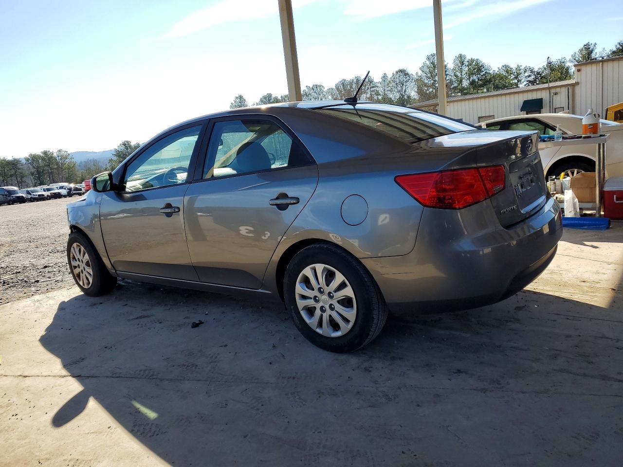 2011 Kia Forte Ex Gray vin: KNAFU4A21B5360399
