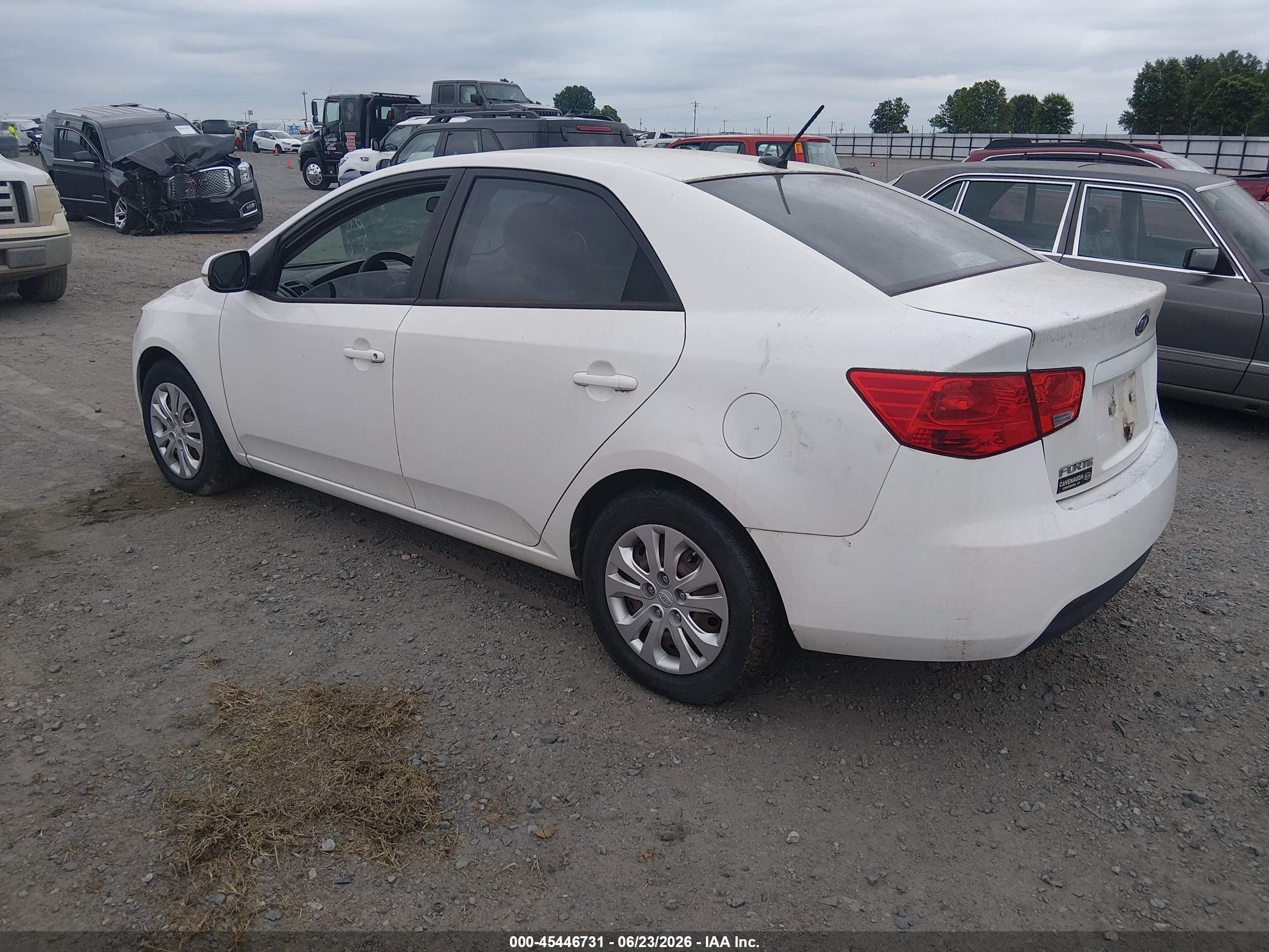 2011 Kia Forte Ex White vin: KNAFU4A21B5366820