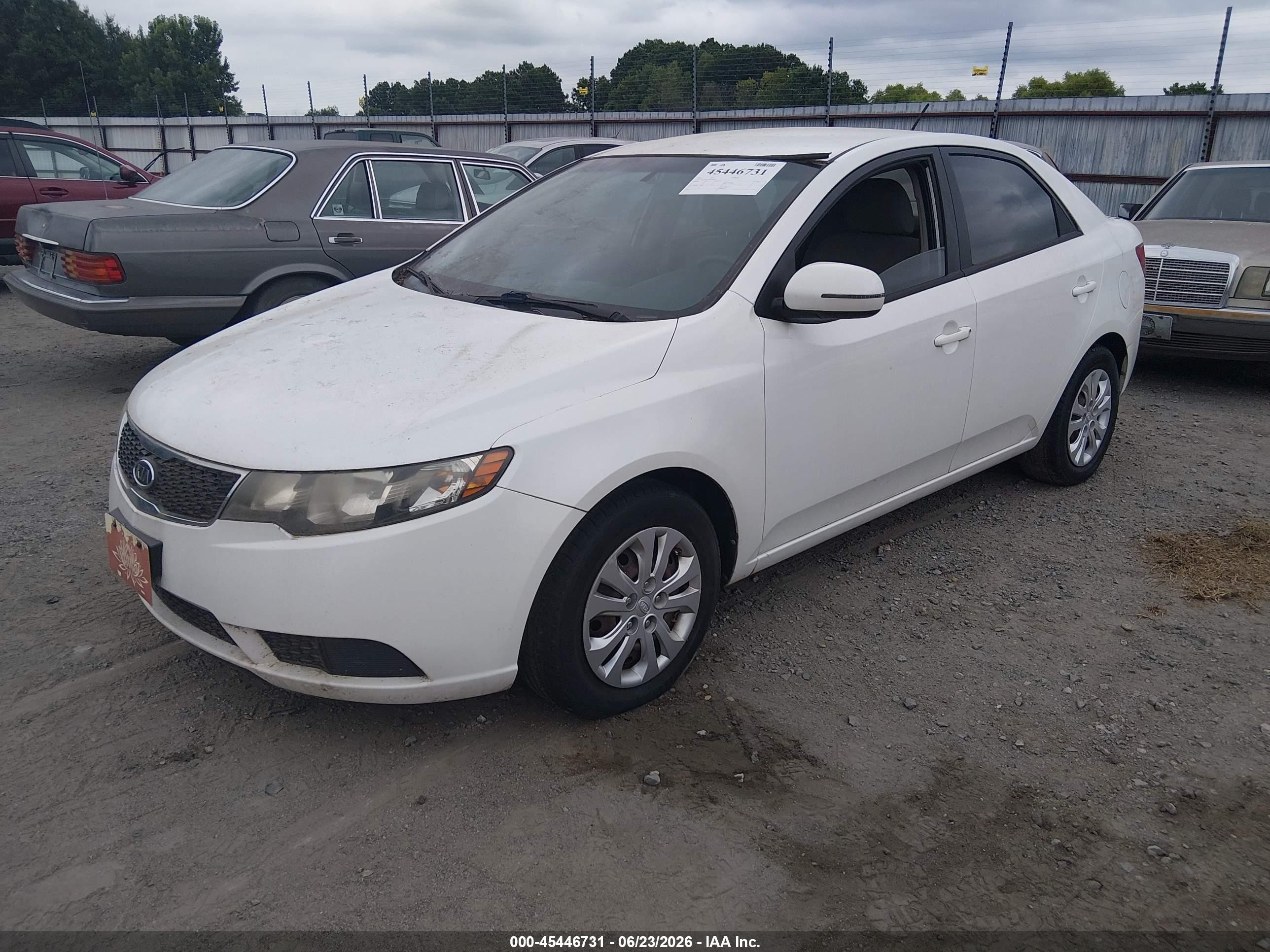 2011 Kia Forte Ex White vin: KNAFU4A21B5366820