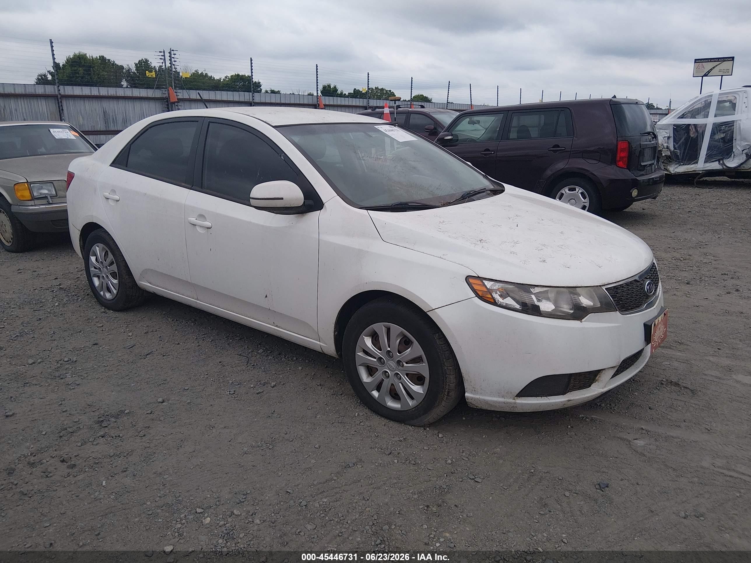 2011 Kia Forte Ex White vin: KNAFU4A21B5366820