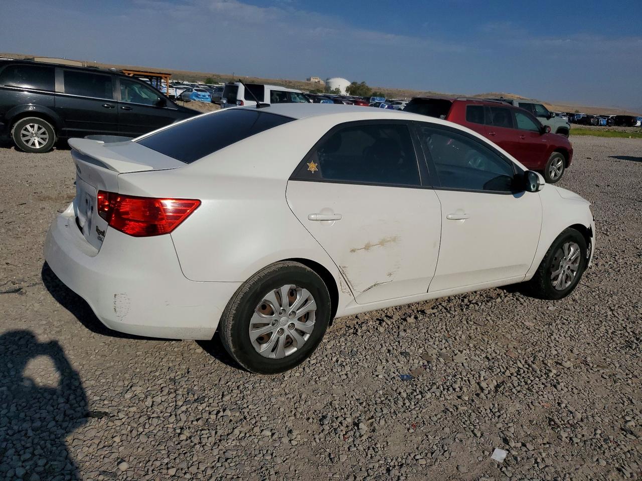 2011 Kia Forte Ex White vin: KNAFU4A21B5384671