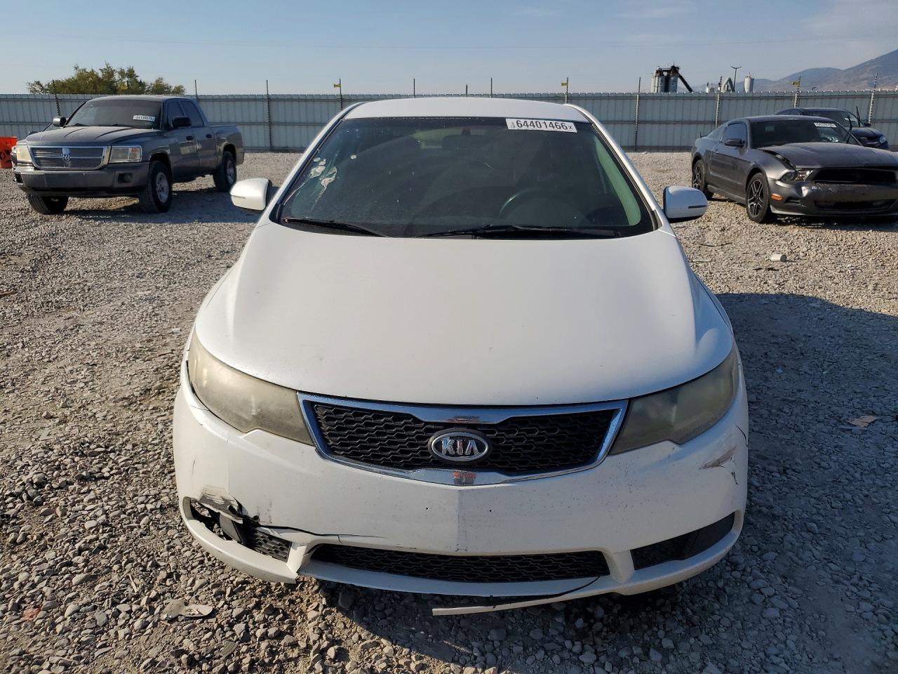 2011 Kia Forte Ex White vin: KNAFU4A21B5384671
