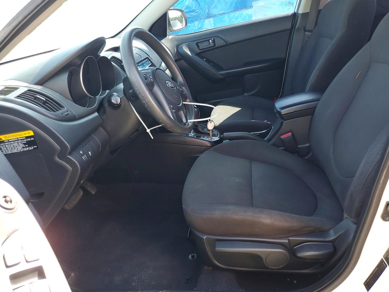2012 Kia Forte Ex Белый vin: KNAFU4A21C5510089